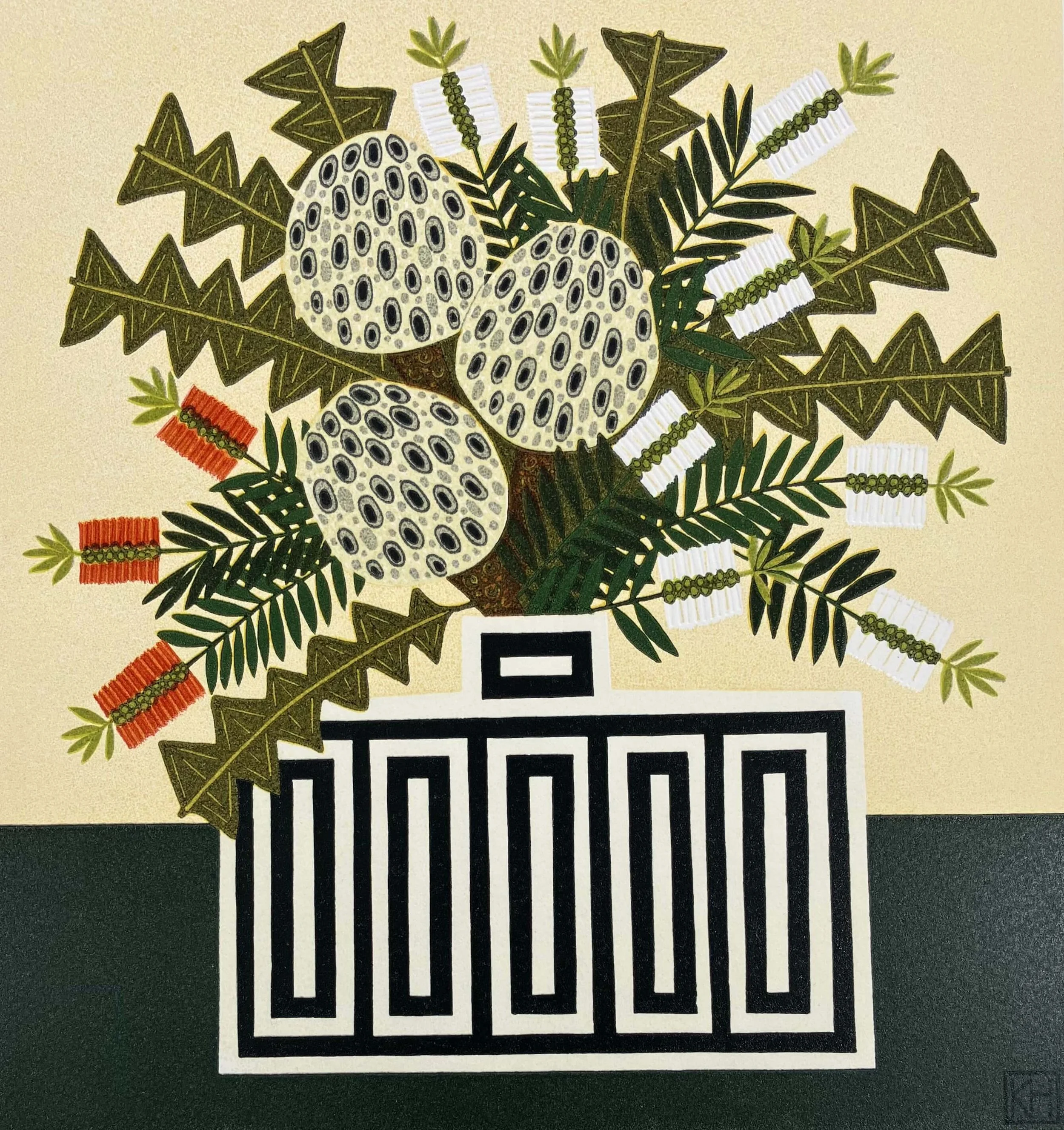 Banksia and Bottlebrush