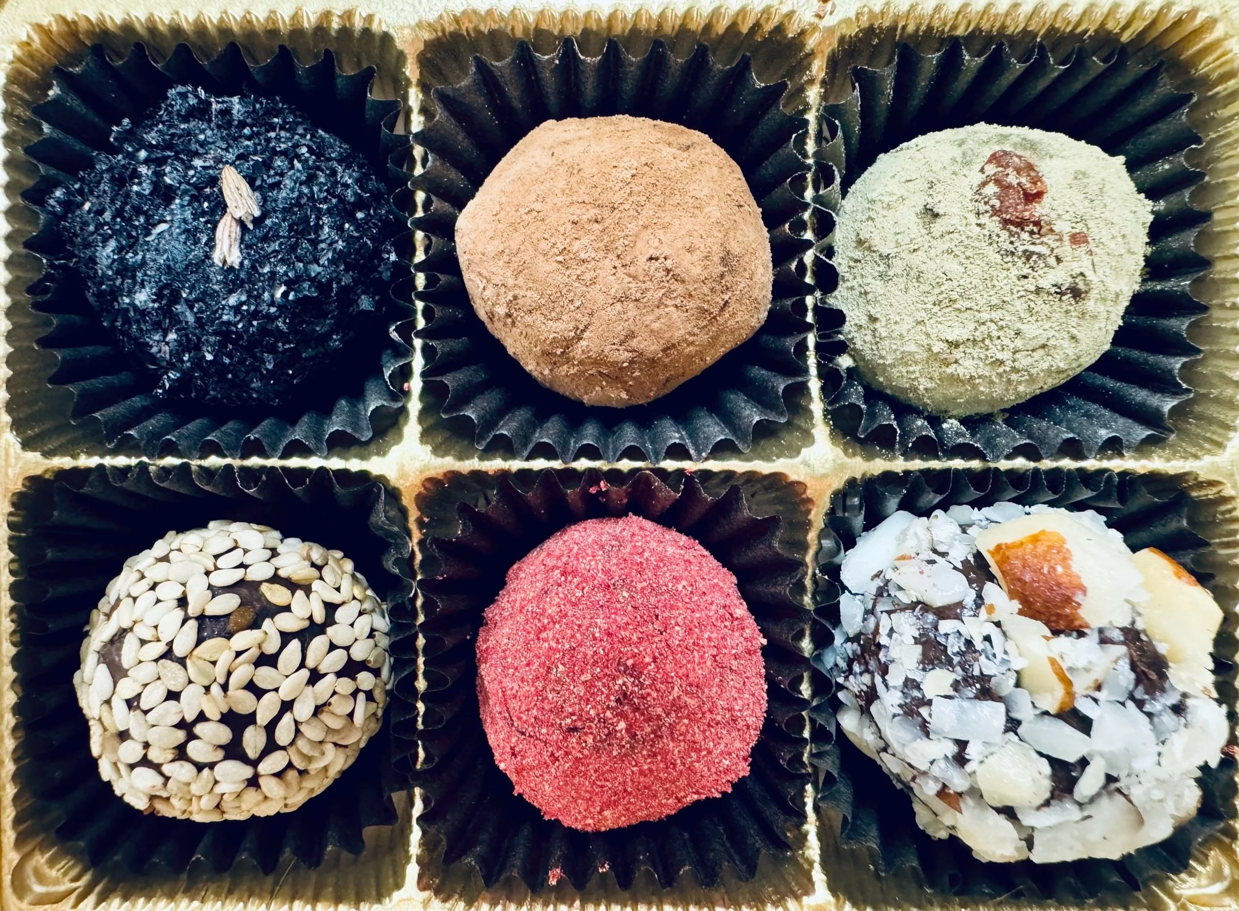 Superfood Cacao Truffles - Celestial Delight - 6  Pack