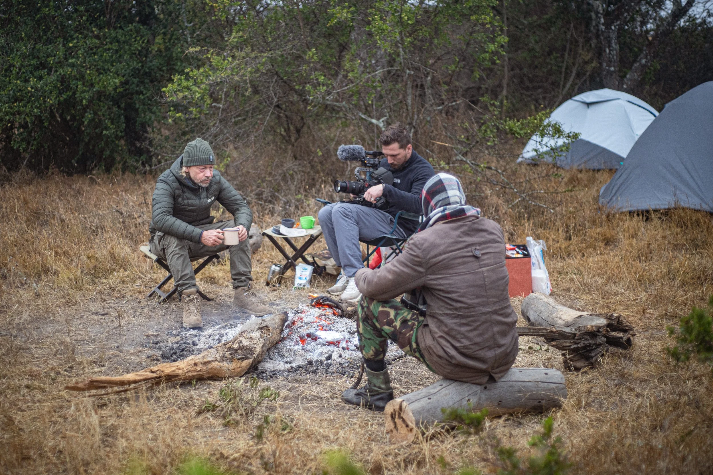  Behind the scenes captured by Duncan Moore.  