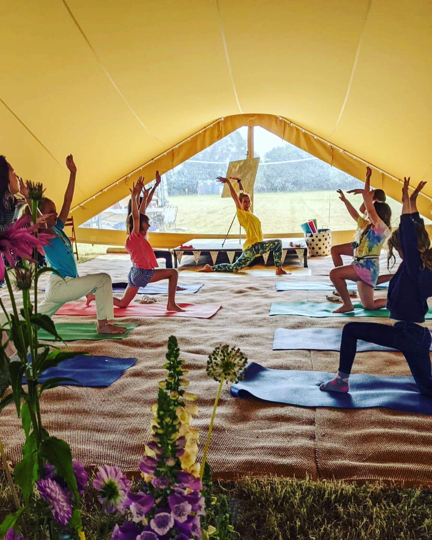 Such a privilege to have taught kids and adults alike at the Good Festival in Hampshire today. A sunny, happy day, where I had the good fortune to meet a lovely group of likeminded people in our &lsquo;Good Living&rsquo; tent. I tried acupuncture, os