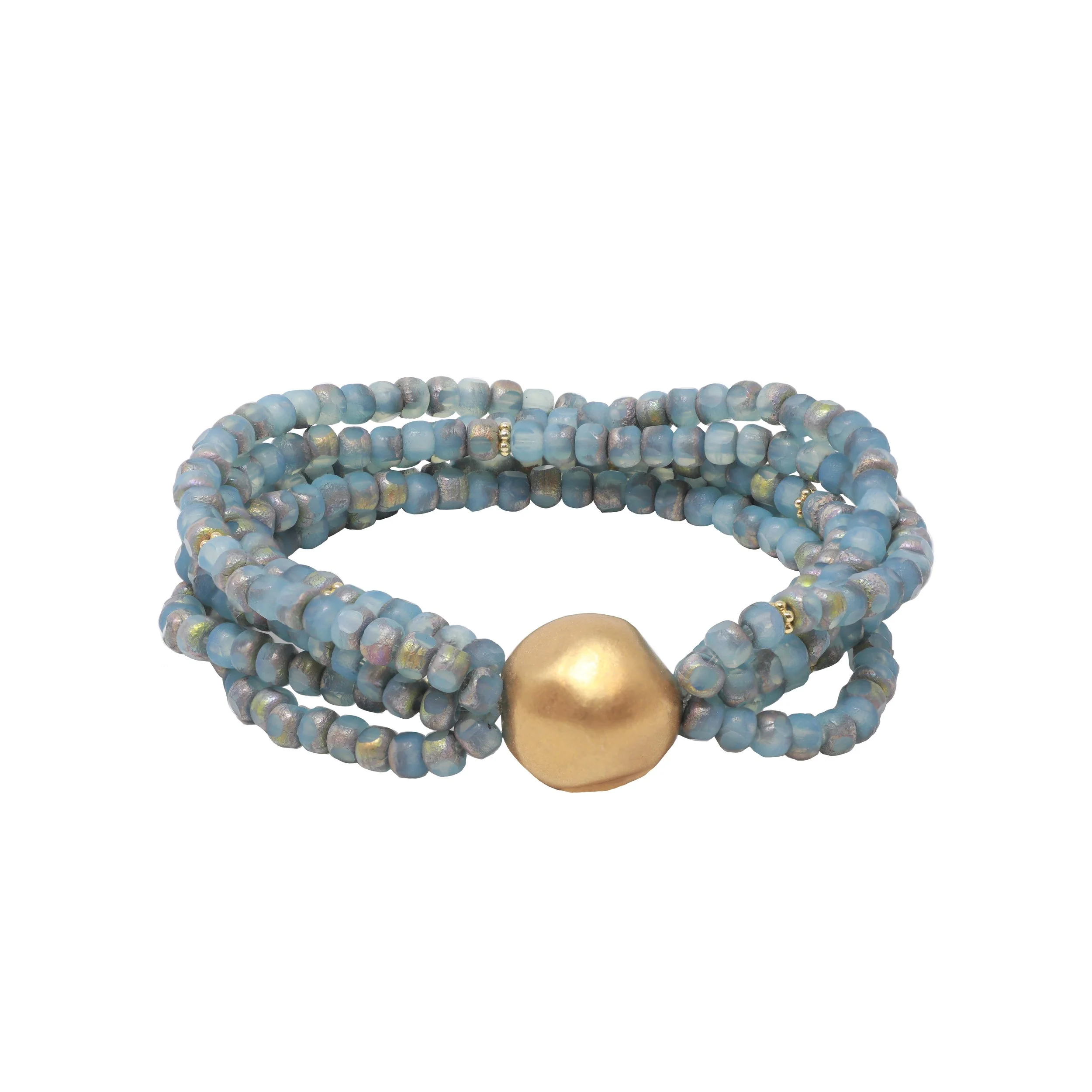 Blue Sky Multi-strand Bracelet