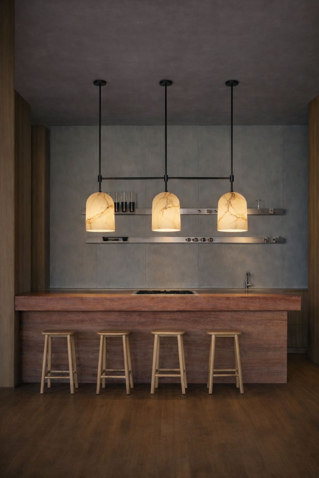 Belfry Chandelier Custom - Alabaster