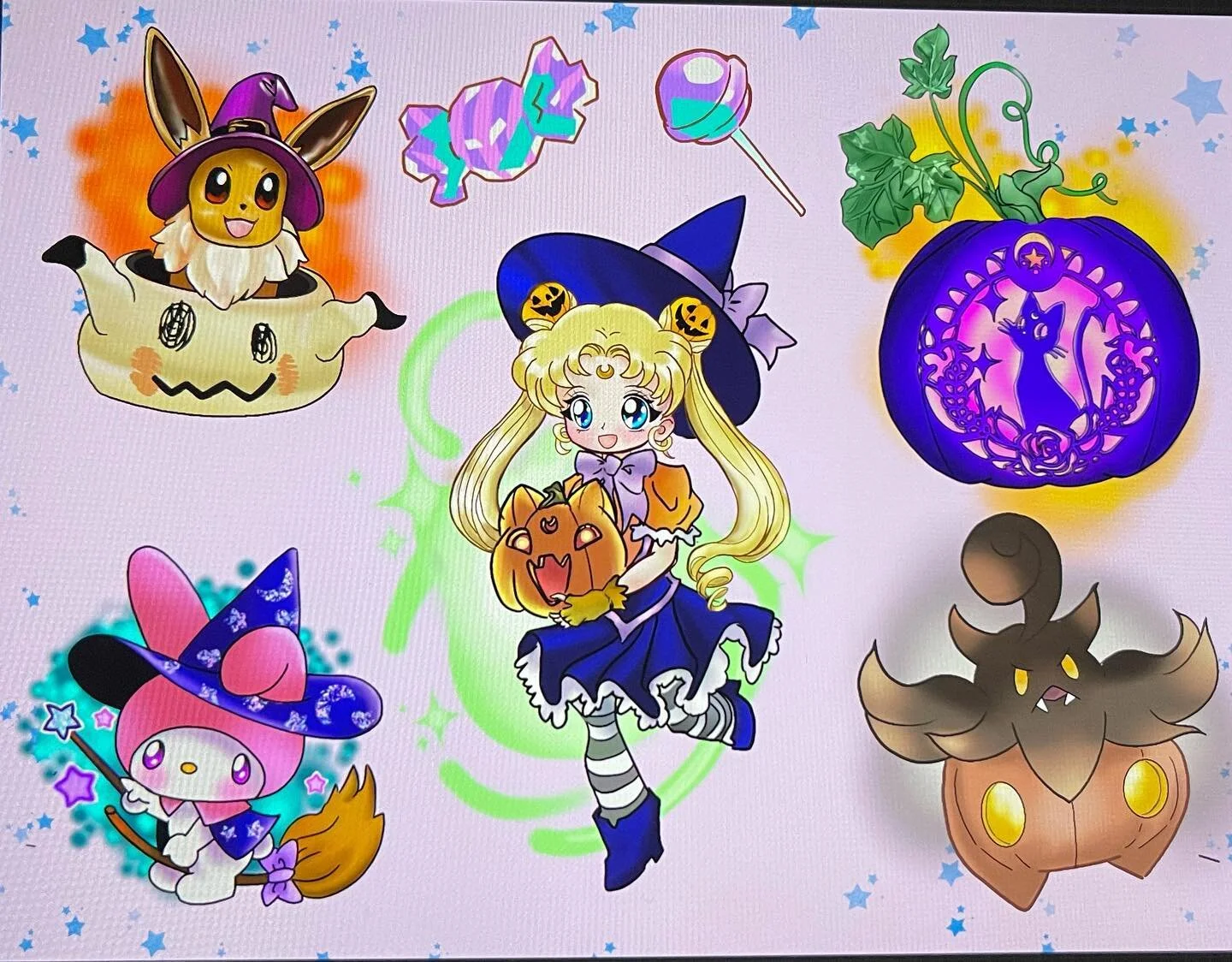 Seriously cute flash guys I would love to tattoo any of these! #sailormoon #pokemon #evilcandy #flashtattoo