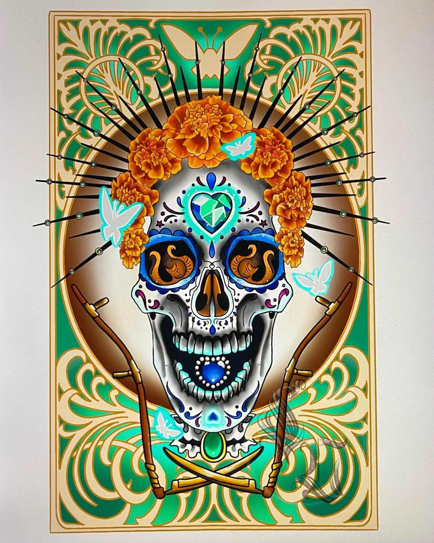 Sad the holiday is over but I finished up a drawing Follow me on Instagram @starchildtattoo and our shop @outerdarknessstudio to book and appointment you can go to OUTERDARKNESSTATTOO.COM under the menu select &lsquo;BOOK WITH KAT&rsquo; or text me 8