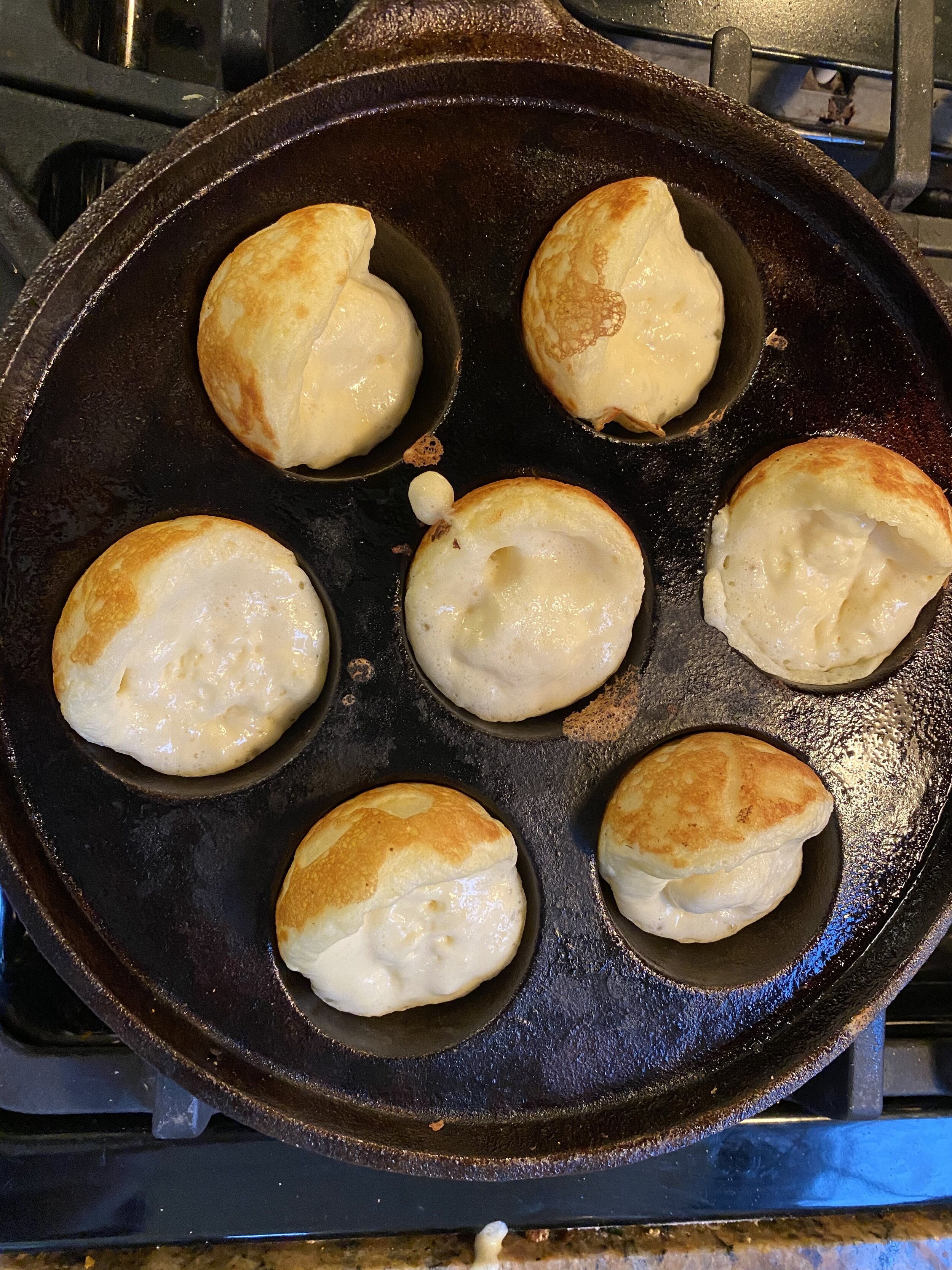 Today I bought an aebleskiver pan from a hillbilly