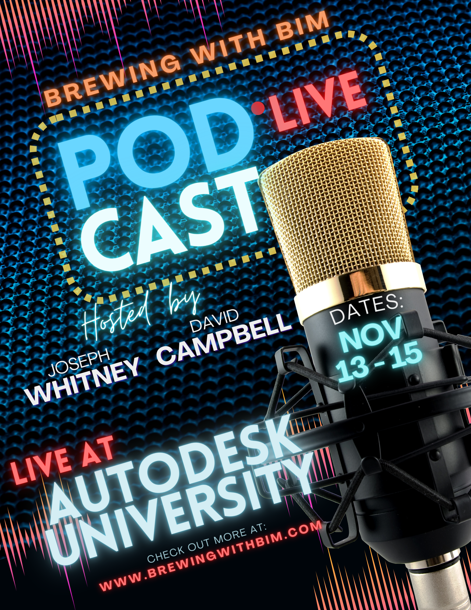 Brewing with BIM Live at Autodesk University
