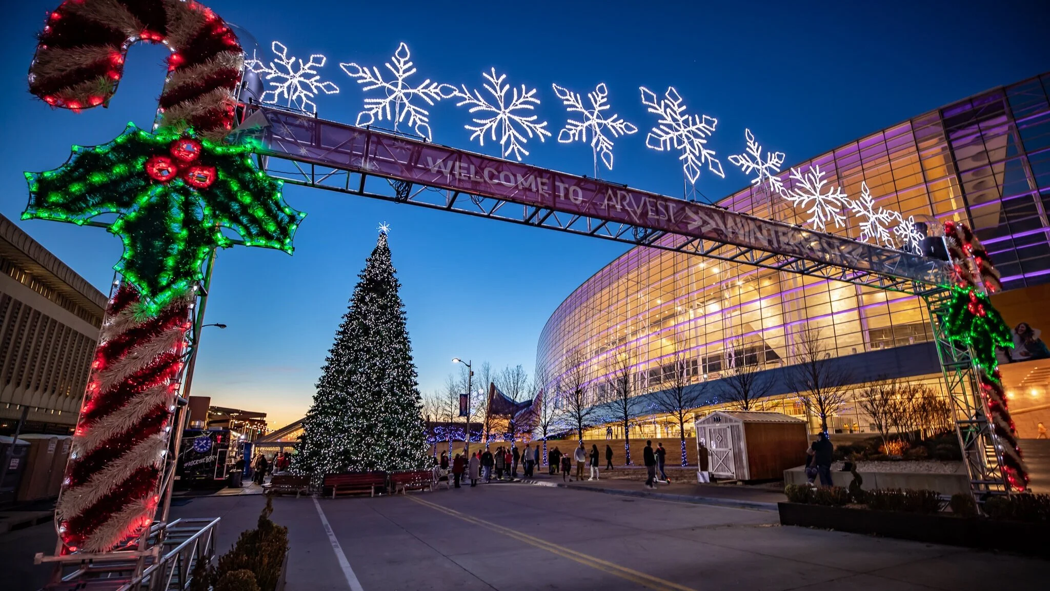 Arvest Tulsa Winterfest 2022 Christmas Tree Guide To Winterfest — Downtowntulsa