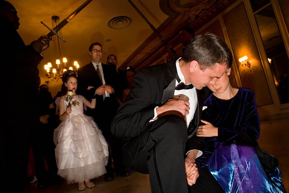  Fathers accompany their daughters as they place a white rose representing purity at the foot of the cross on May 16, 2008 in Colorado Springs, CO. The annual Father-Daughter Purity Ball, founded in 1998 by Randy and Lisa Wilson, focuses on the idea 