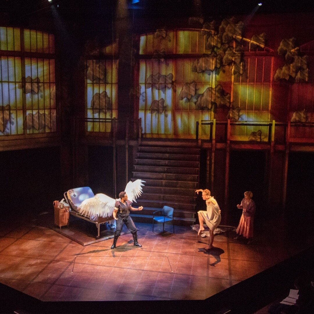 Throwback to my work in 2016 as Projection Designer for Tony Kushner's Angels in America. This was a joint Olney Theatre Center and  Round House Theatre production in Maryland. 
Here is nice a write up of the show: https://bit.ly/35giHca

#projection