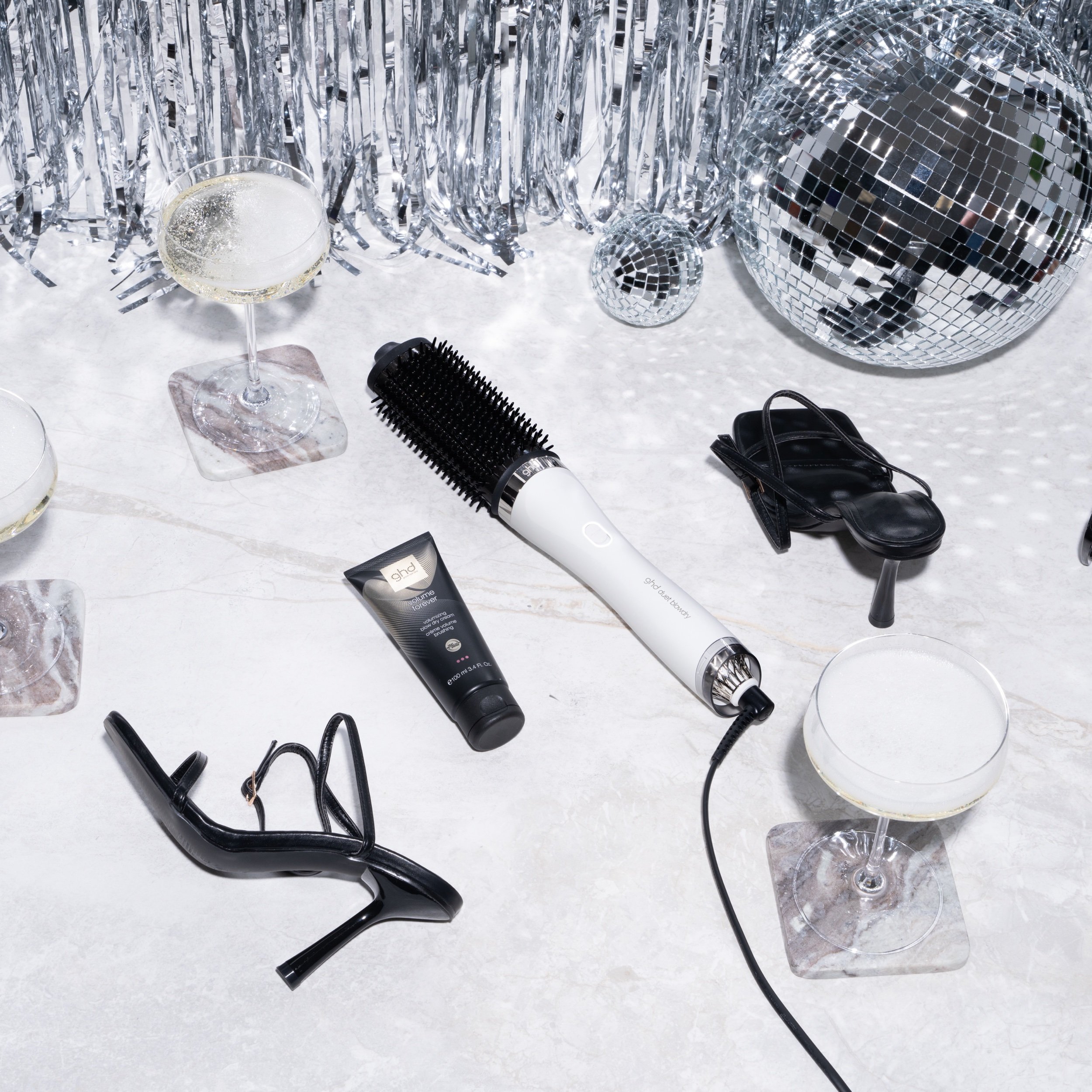 ghd Duet Blow Dry White