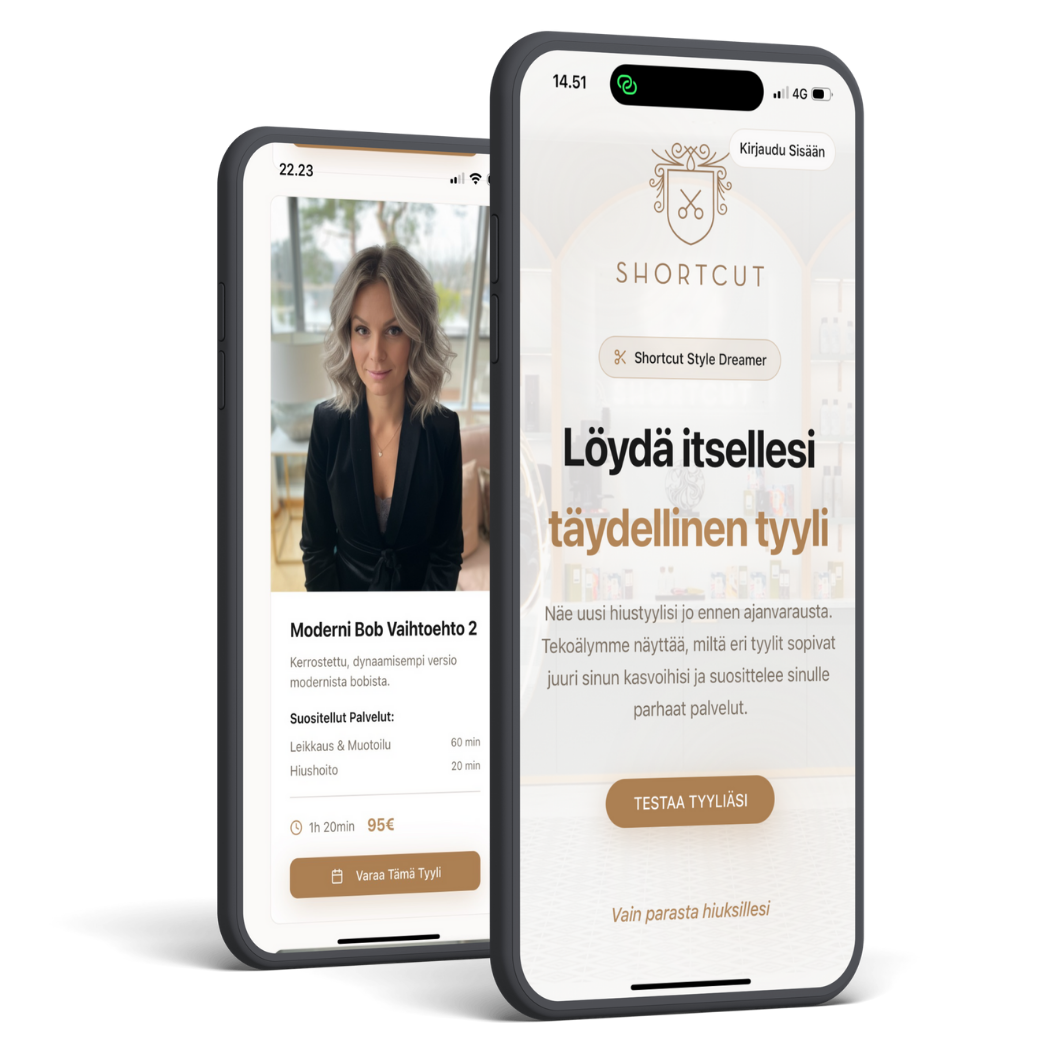 Shortcut Style Dreamer – testaa tekoälyn luomia hiustyylejä