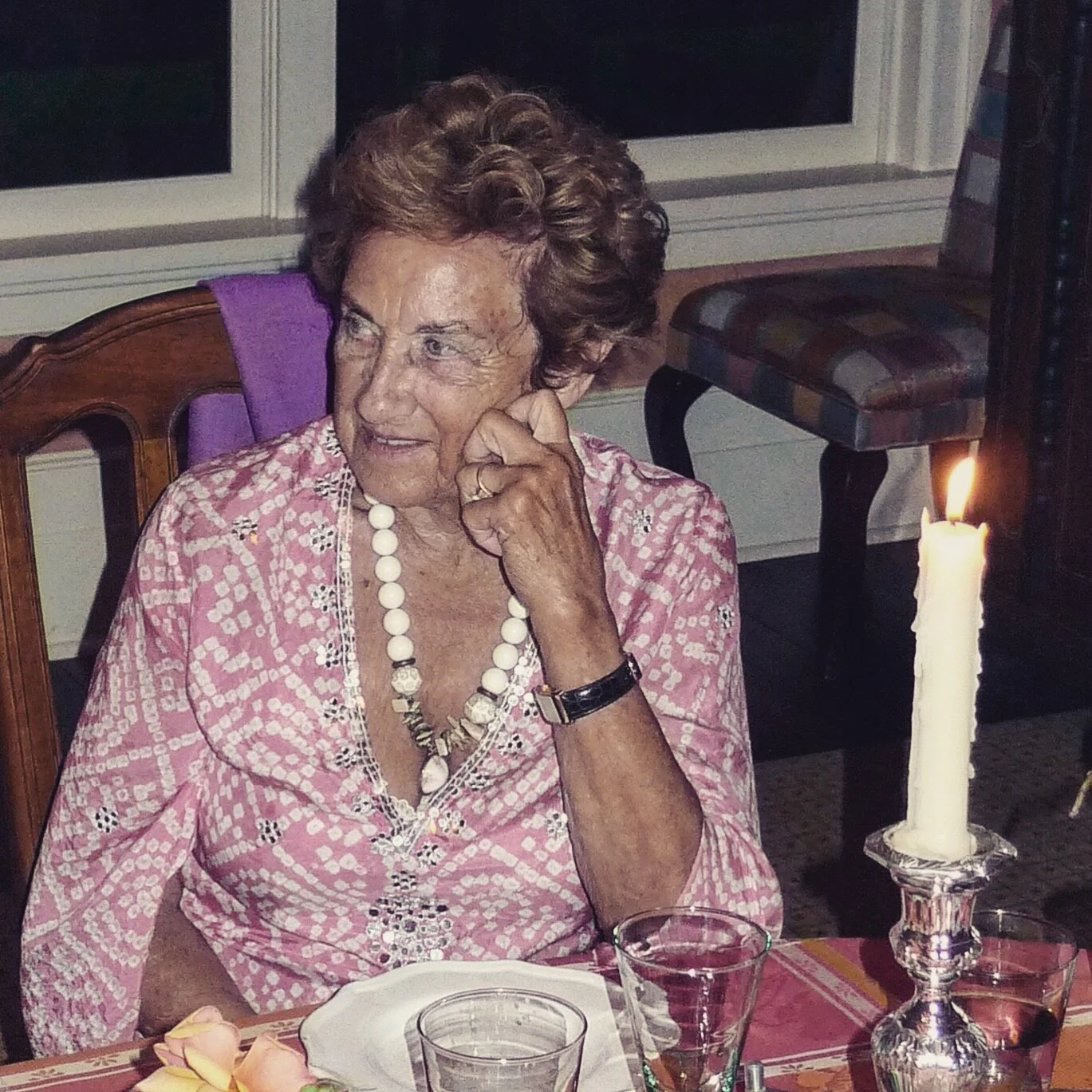 Sheila Isham in the home of Ralph H. Isham, Watermill, New York, 2009