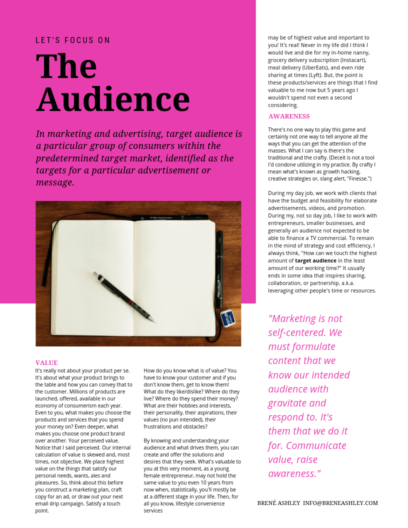 Article/Blog Post