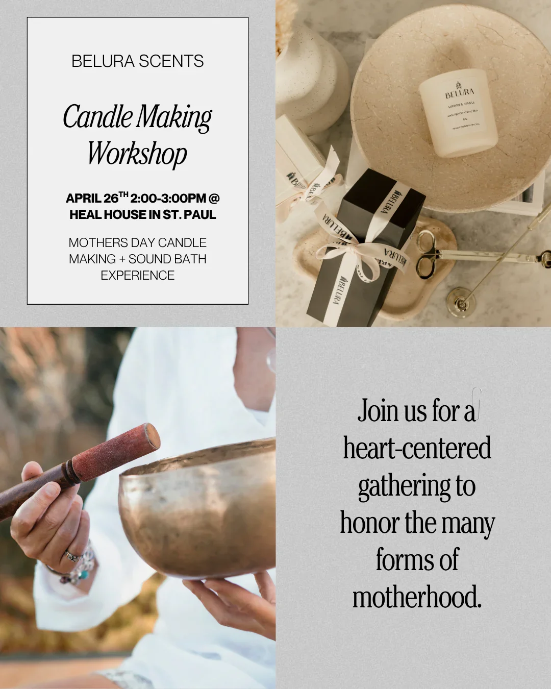Candle Making Workshop + Sound Experience