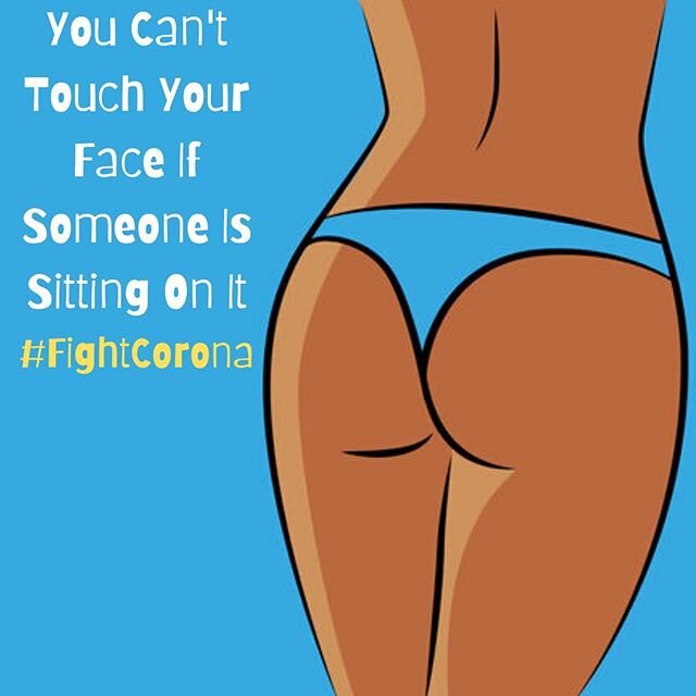 Listen, we aren&rsquo;t doctors but facts are facts. Eat your nesting partner&rsquo;s ass tonight to do your part to #fightcorona