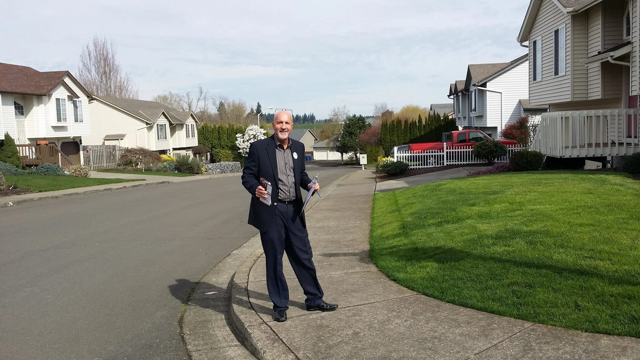 Getting out the vote!