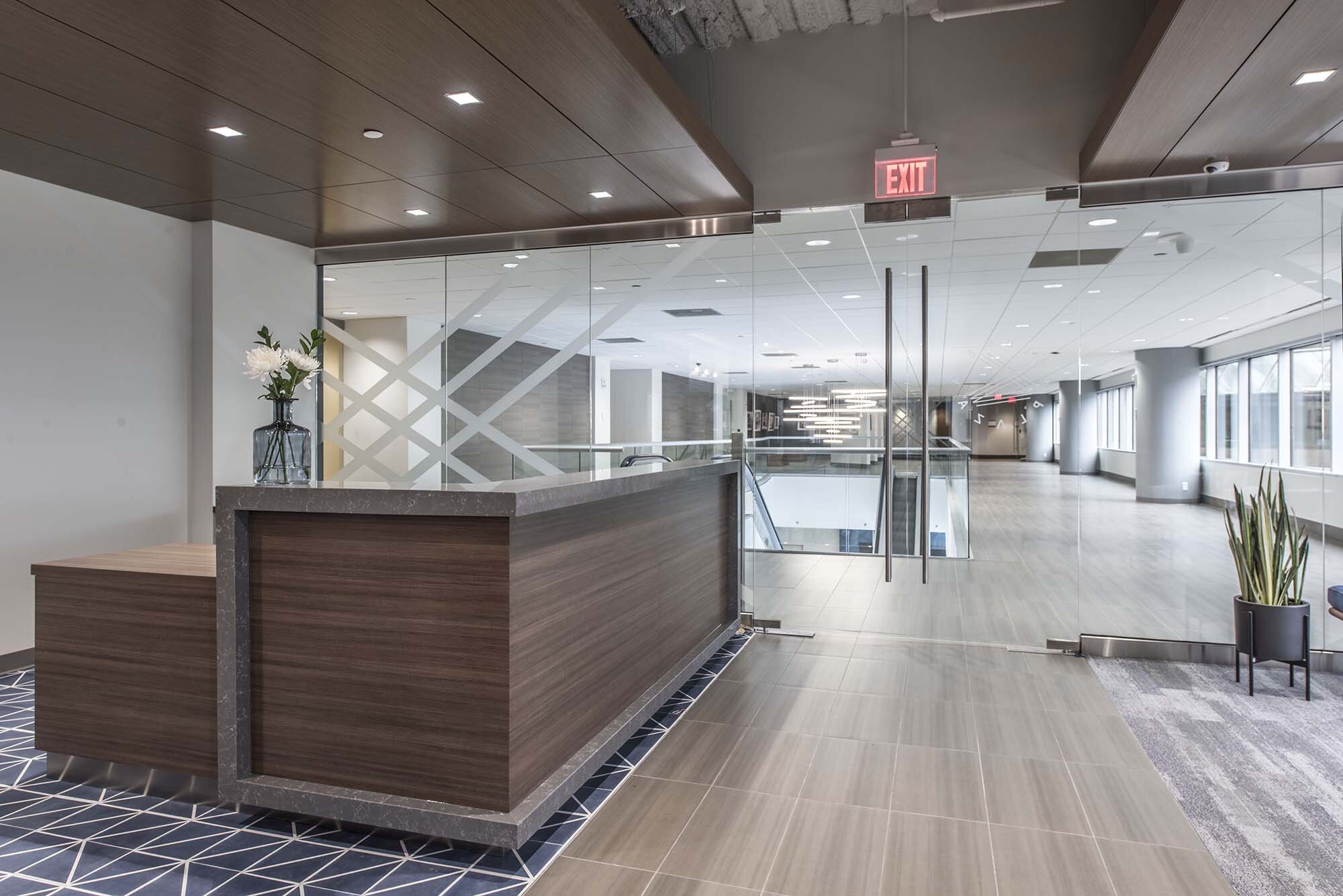 Columbia Plaza Lobby Desk