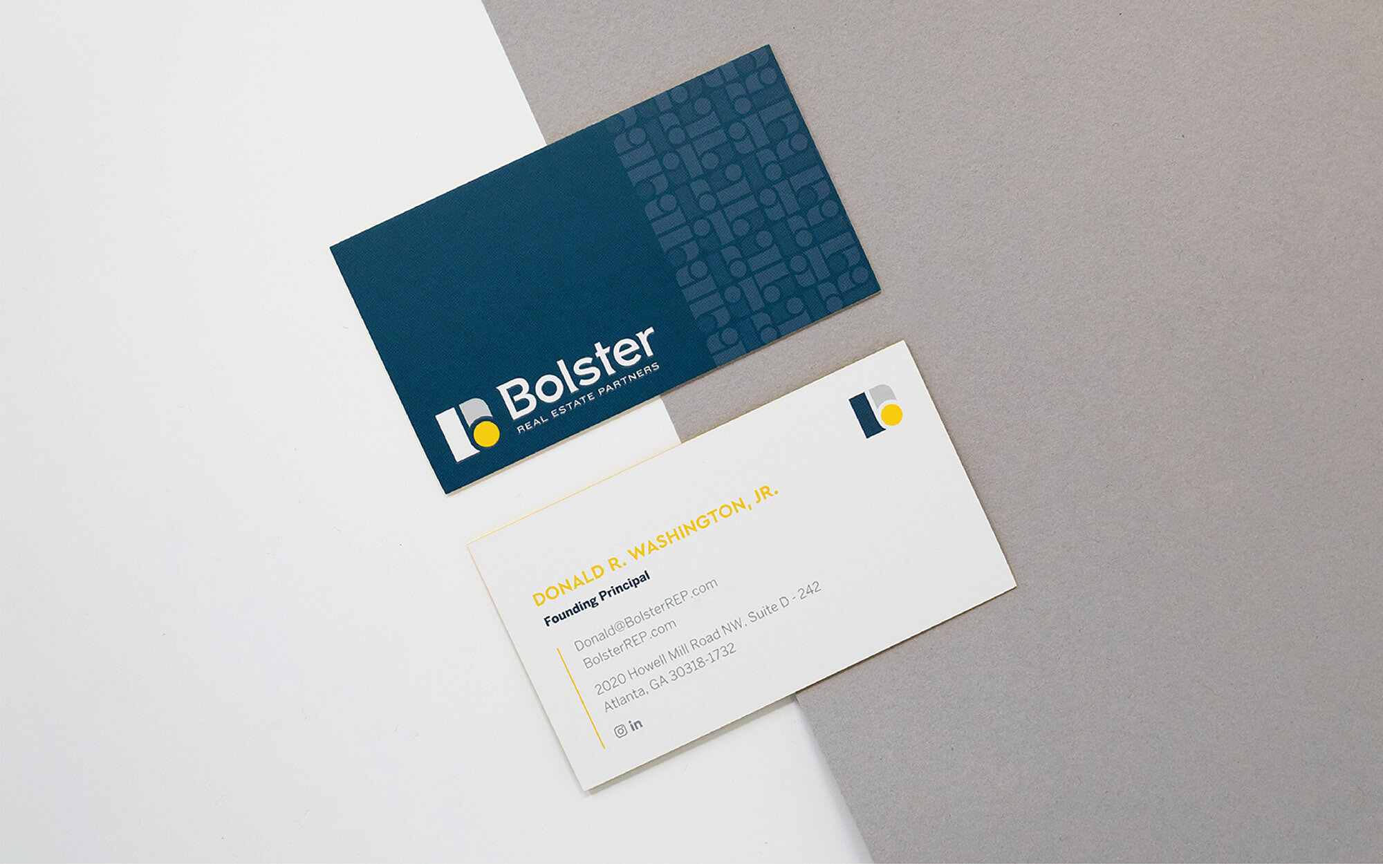 Bolster REP Business Cards