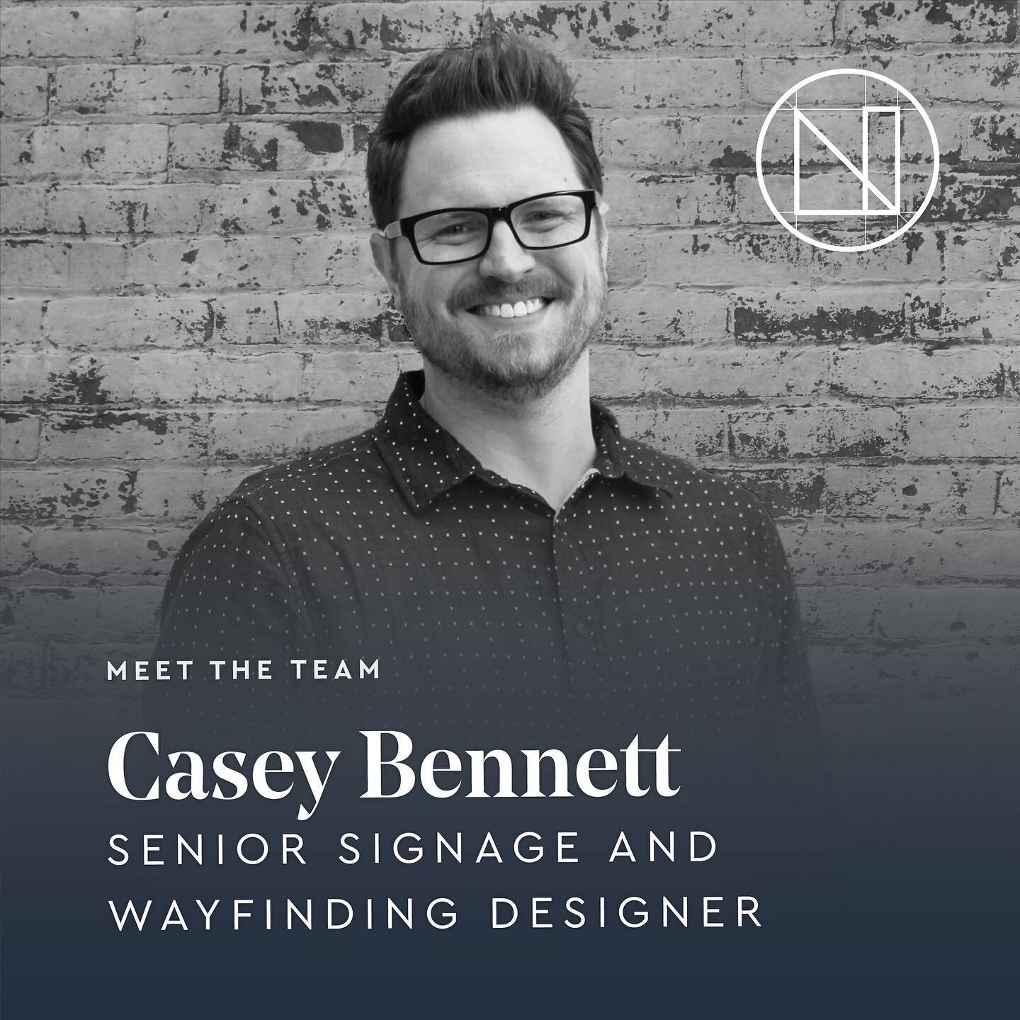New year, new studio and a few fresh faces to introduce here at @nimbledesignco 📌. First up, @patrickcaseybennett &mdash; Senior Signage and Wayfinding Designer.

60 days in to his new role at Nimble. we interviewed Casey to learn how it&rsquo;s goi