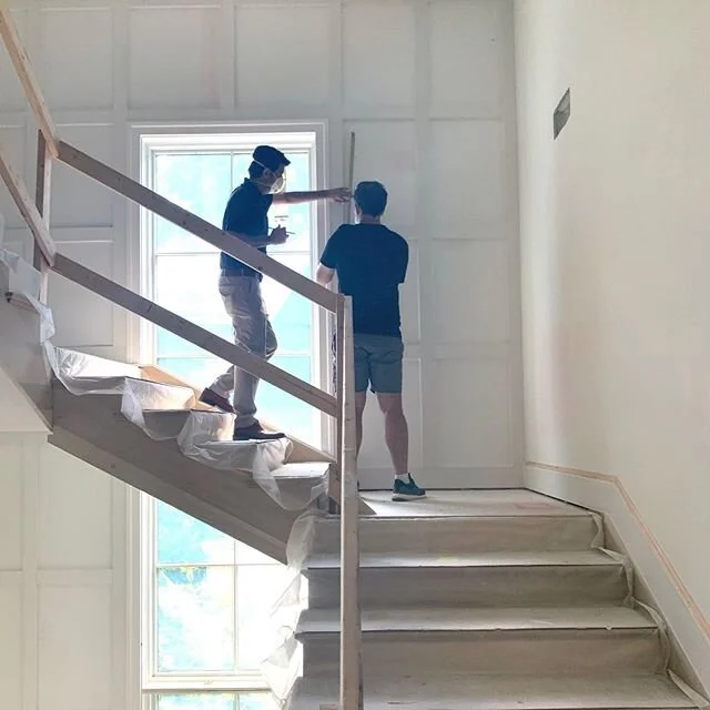 Details of this luxury build project coming together. I&rsquo;m so thrilled to be a part of creating a NW DC masterpiece. ⠀
⠀
#constructionproject #builddesign ⠀
⠀
#interiordesign #interiorideas #interioresdesign #homedecoratingideas #homedecorate #h