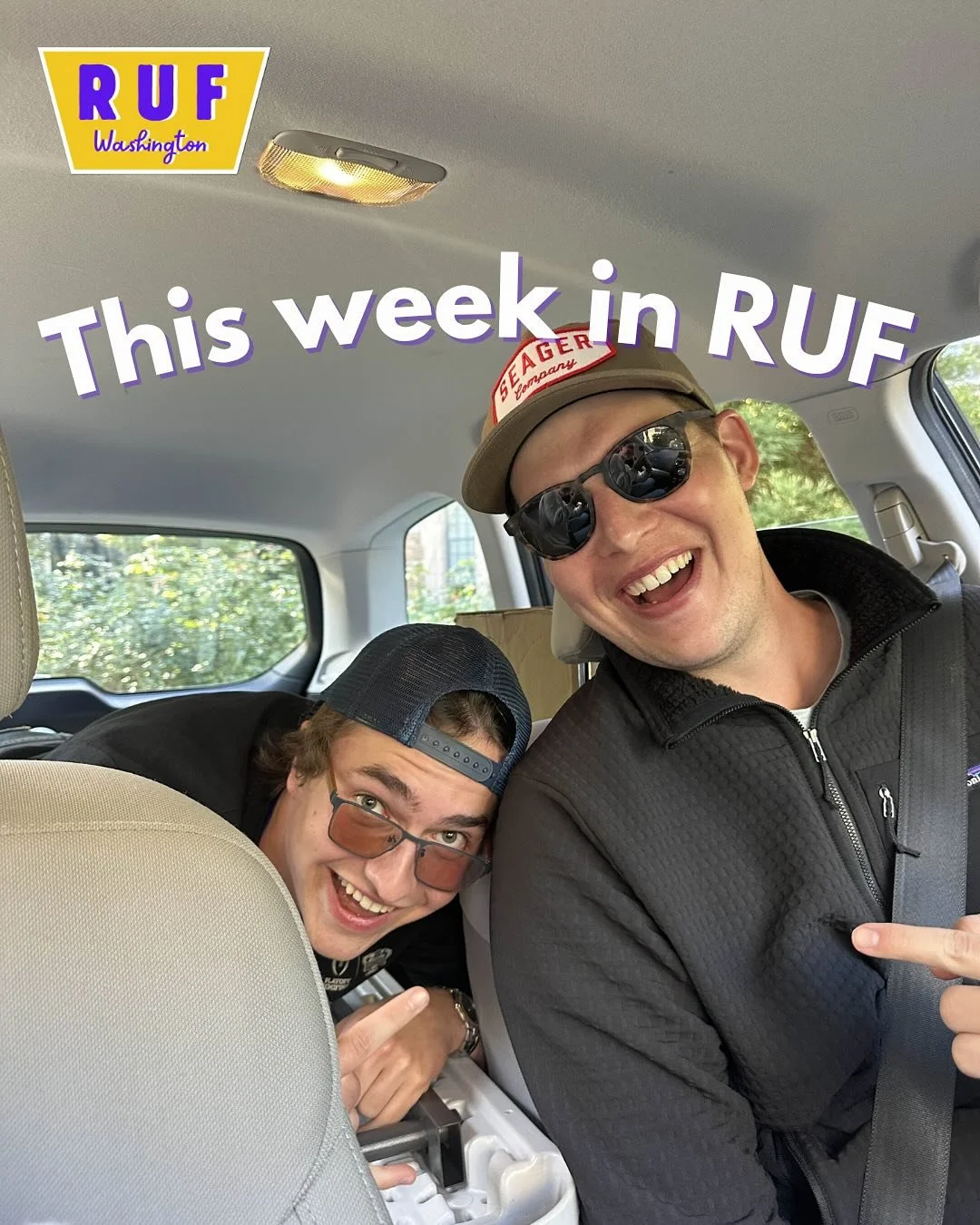 We are wrapping up the year RUFers!! Here is what we have going on for week 10, hope to see you there! 

#universityofwashington #reformeduniversityfellowship