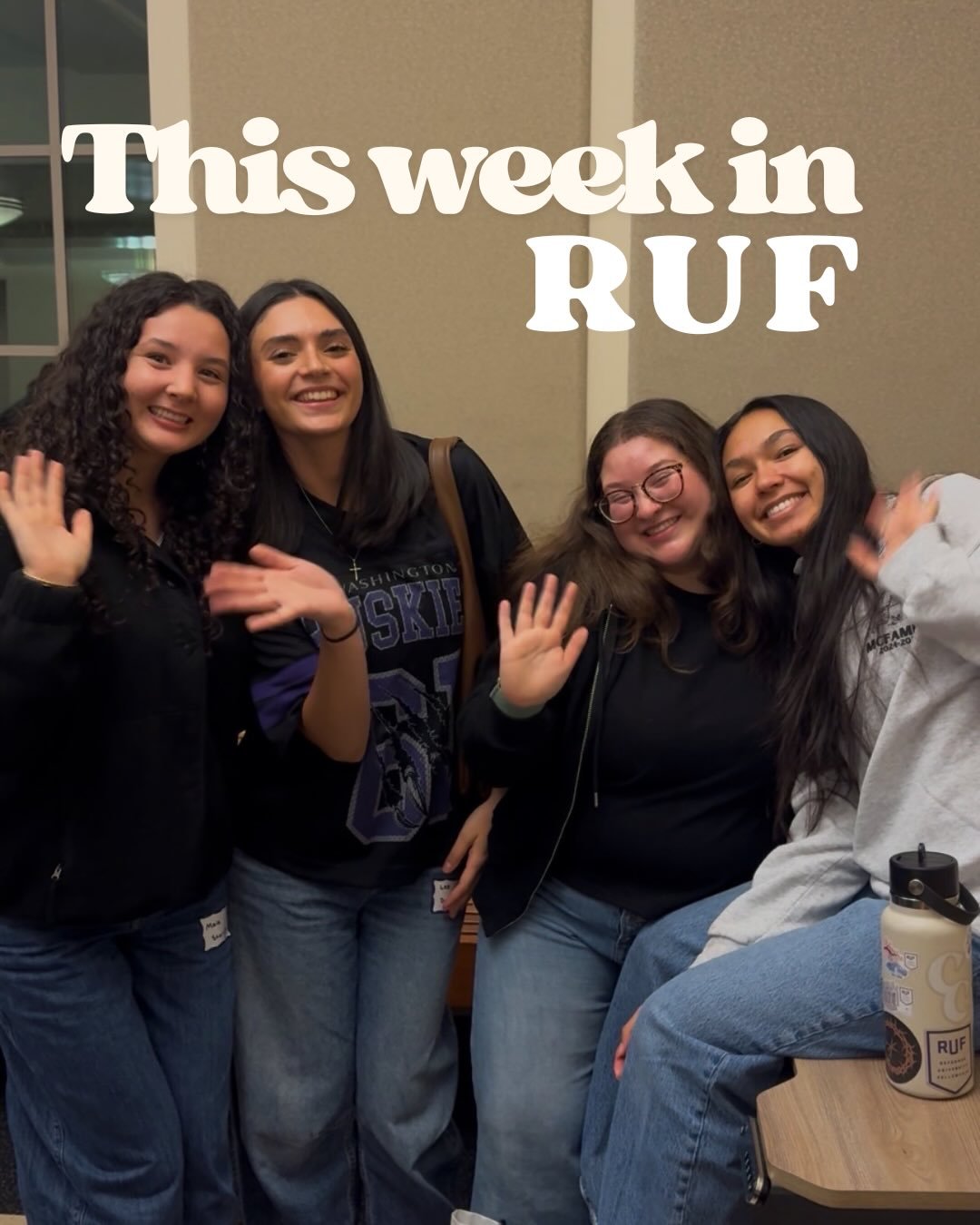 Happy week two RUF! This week we are officially starting small groups again, so if you have YET to join&hellip; WE WELCOME YOU 🤗

#universityofwashington #reformeduniversityfellowship #winterquarter
