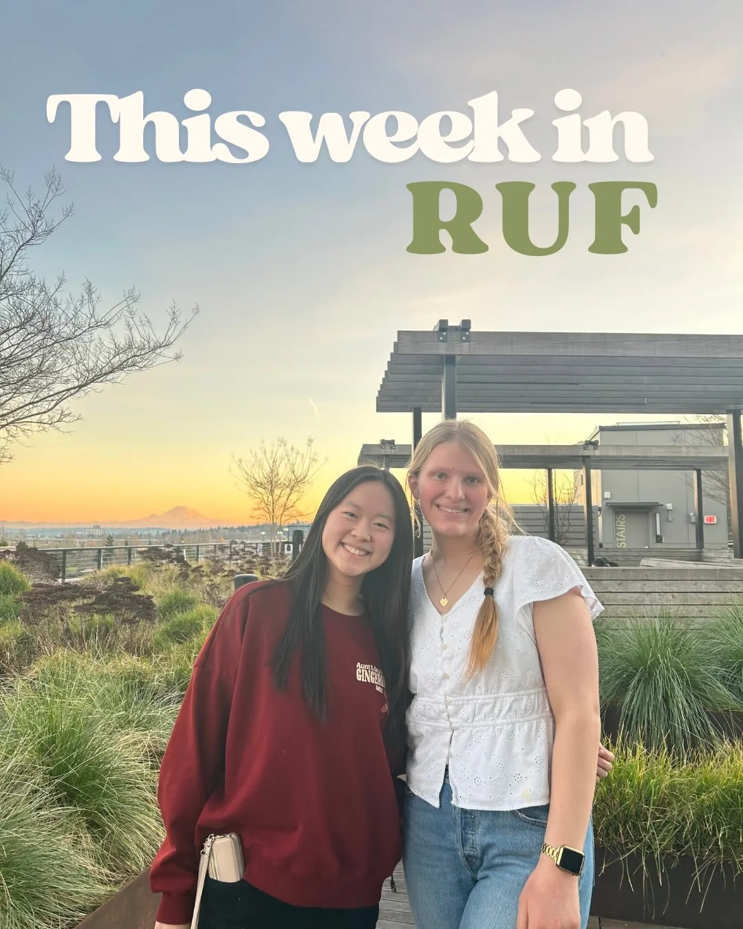 It&rsquo;s another week in this quarter and we would love to see you! We have a lot of activities made just for you! Please join us at Large Group this Wednesday and some small groups! New events coming soon! 

#universityofwashington #reformeduniver