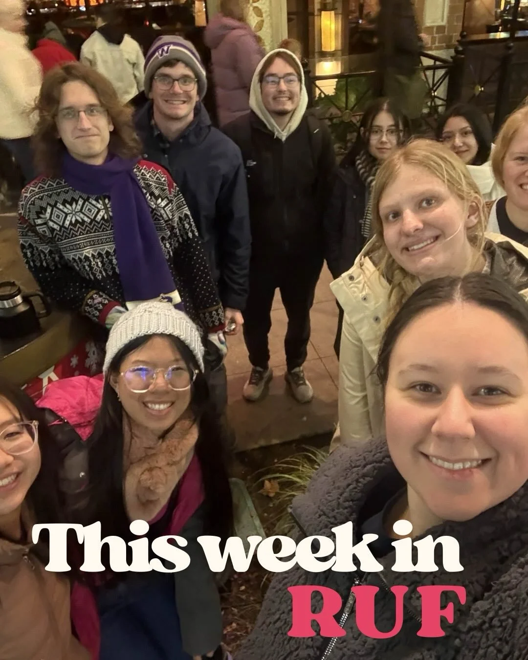 Join us at RUF this week! Wednesday large group and Saturday ice skating! You won&rsquo;t want to miss it:)

#universityofwashington #reformeduniversityfellowship