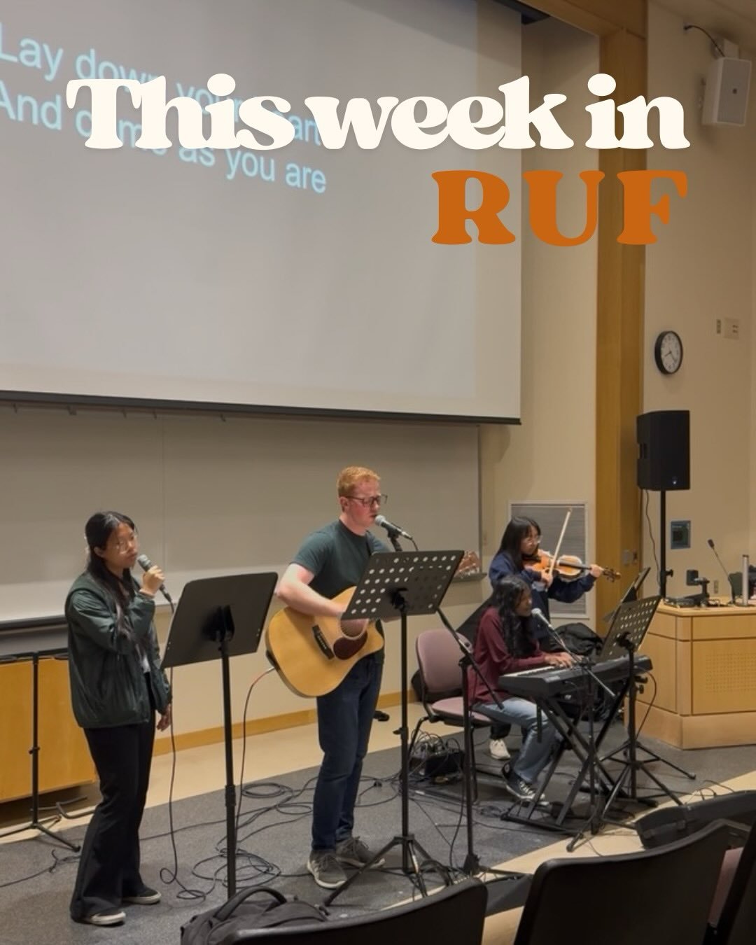 It&rsquo;s Week 10! Bible studies have wrapped up for the quarter, but we still have Large Group this week and would love to see you there as we finish the quarter together:)
#universityofwashington #reformeduniversityfellowship