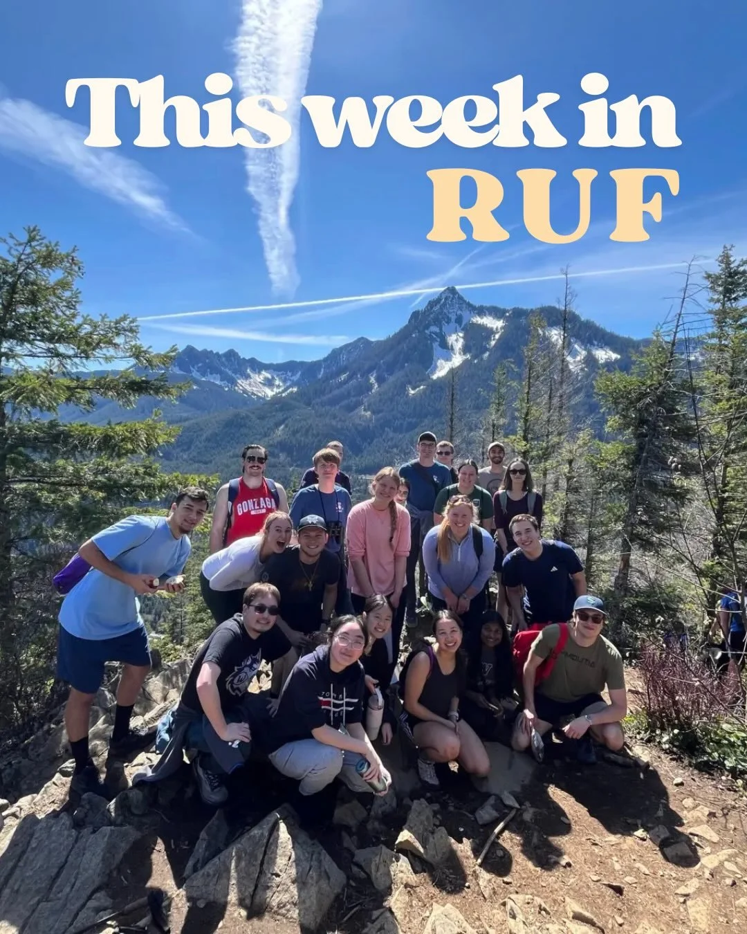 Spring quarter is off to a great start and what better way to continue than by coming to small groups! Have an amazing week and don&rsquo;t forget to join us on Wednesday for LARGE GROUP!!

#universityofwashington #reformeduniversityfellowship