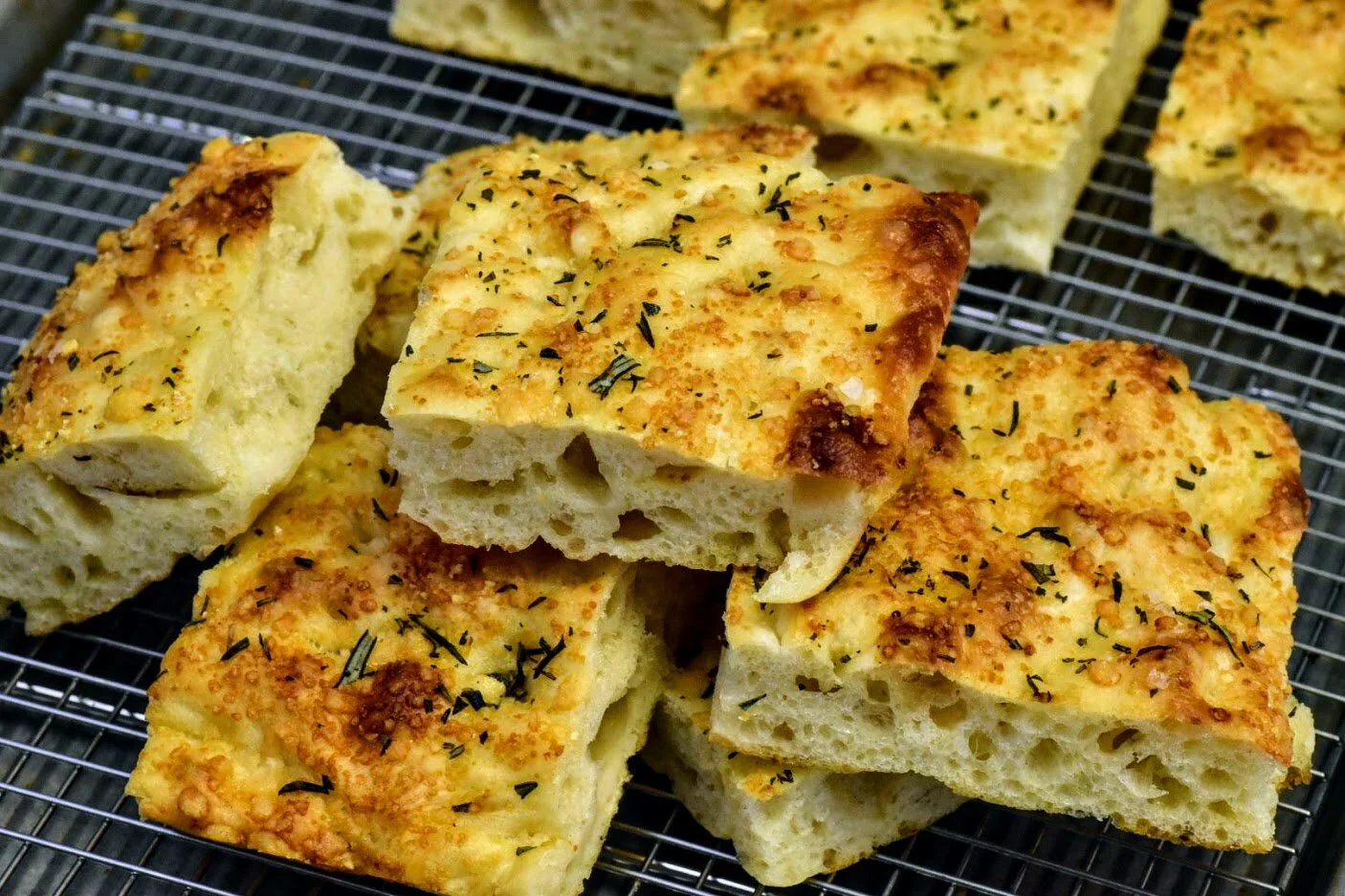 No Knead Focaccia The 5 Tastes Table