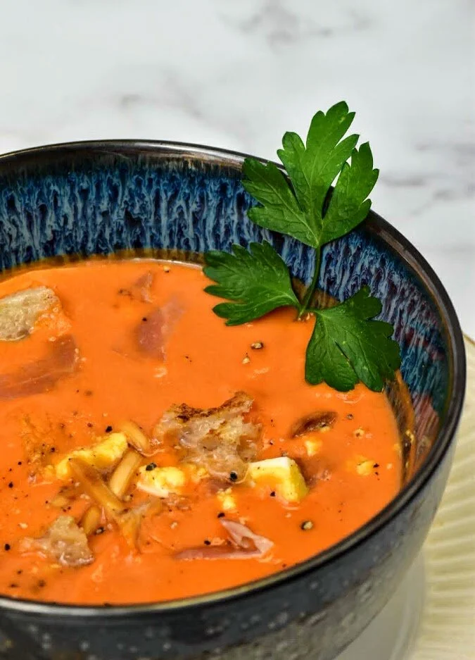 Smooth Andalusian Gazpacho