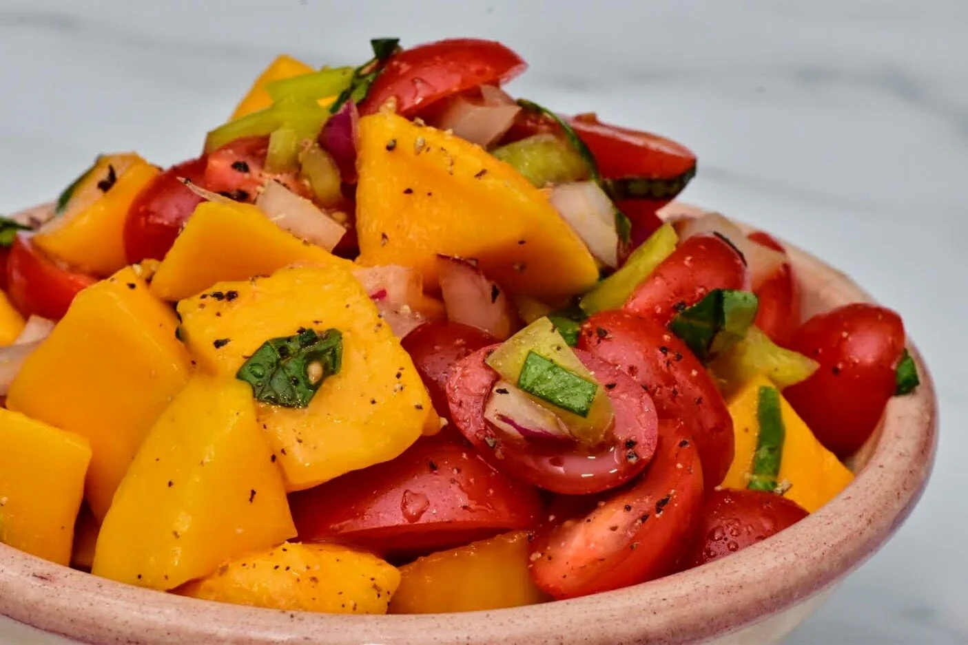 Mango and Tomato Salad