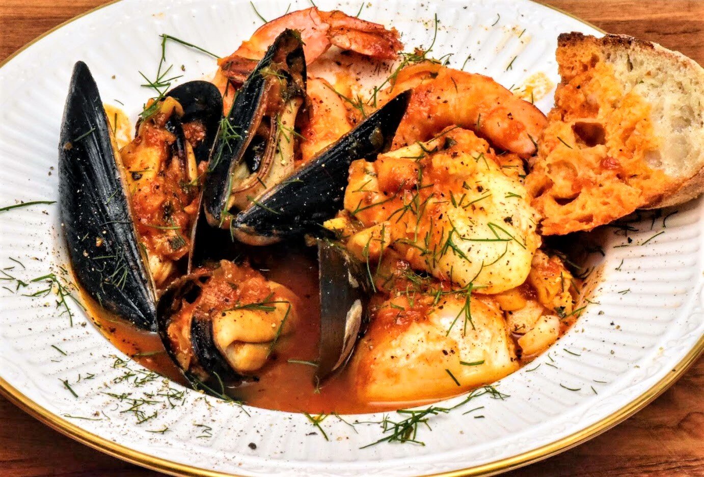 Mediterranean Seafood Stew