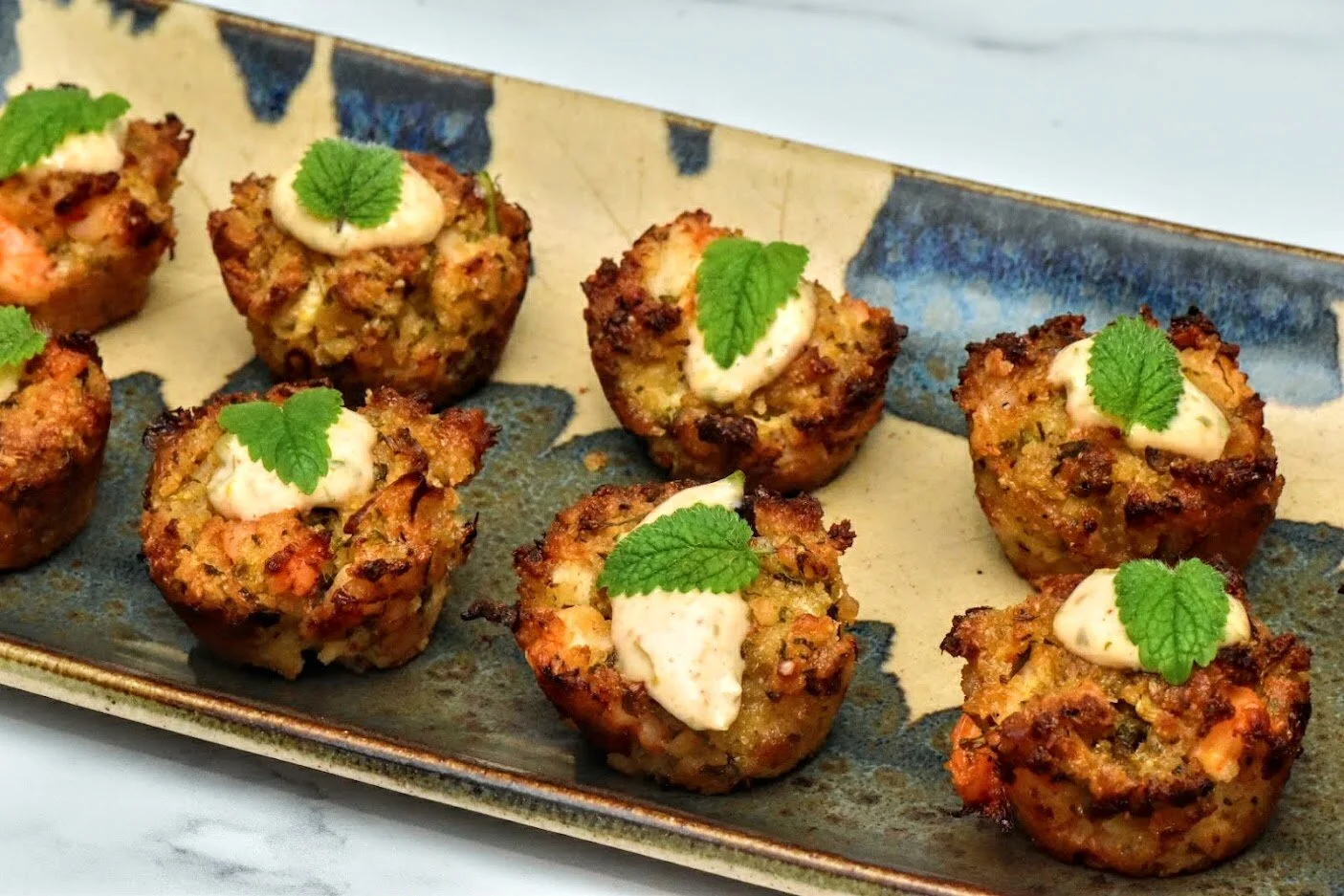 Shrimp Cake Appetizers