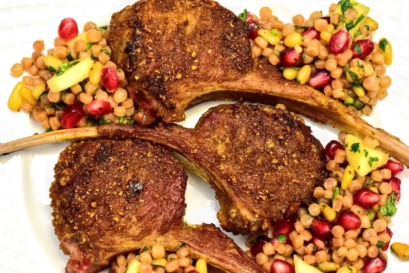 Spice Crusted Lamb Chops