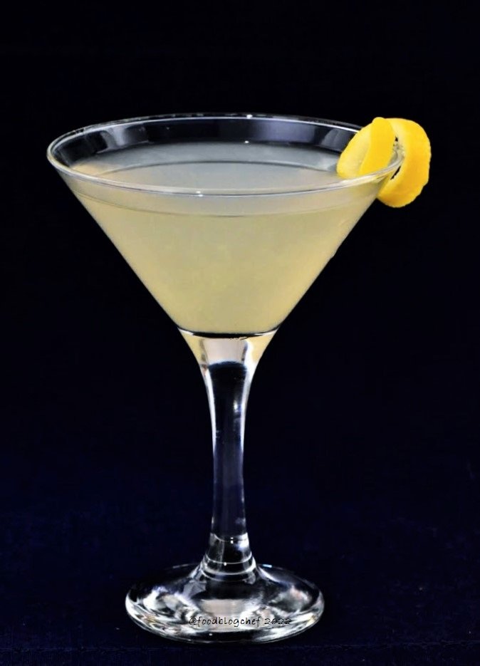 Lemon Ginger Martini