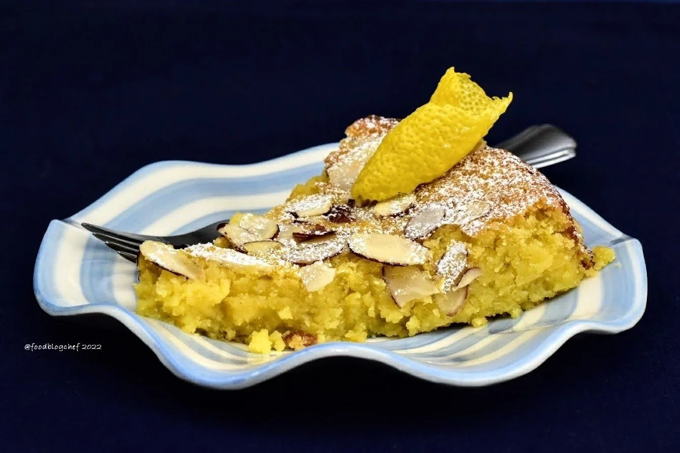 Limoncello Almond Ricotta Cake