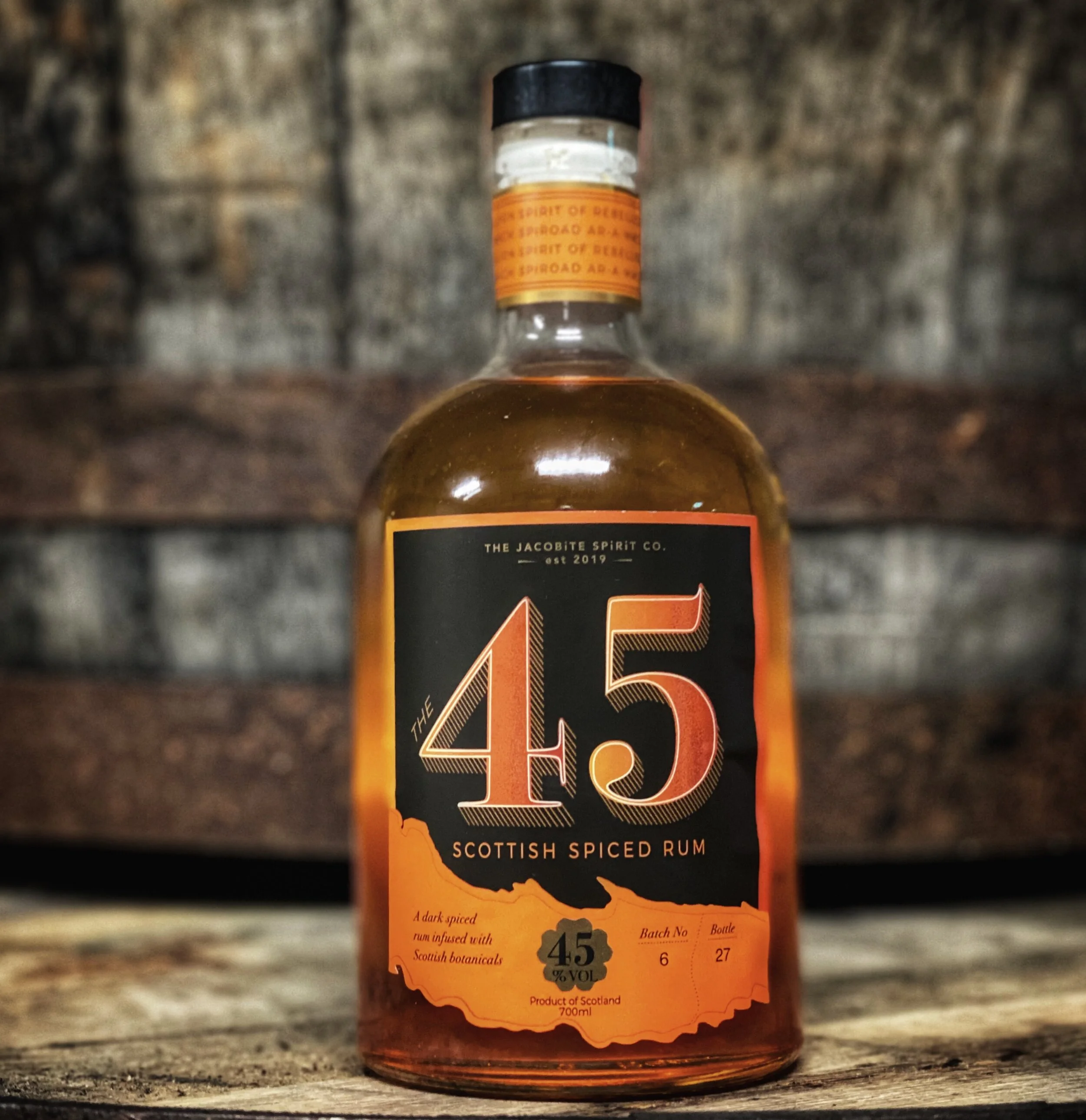 Scottish Craft Distillers — Jacobite Spirits Scottish Spiced Rum