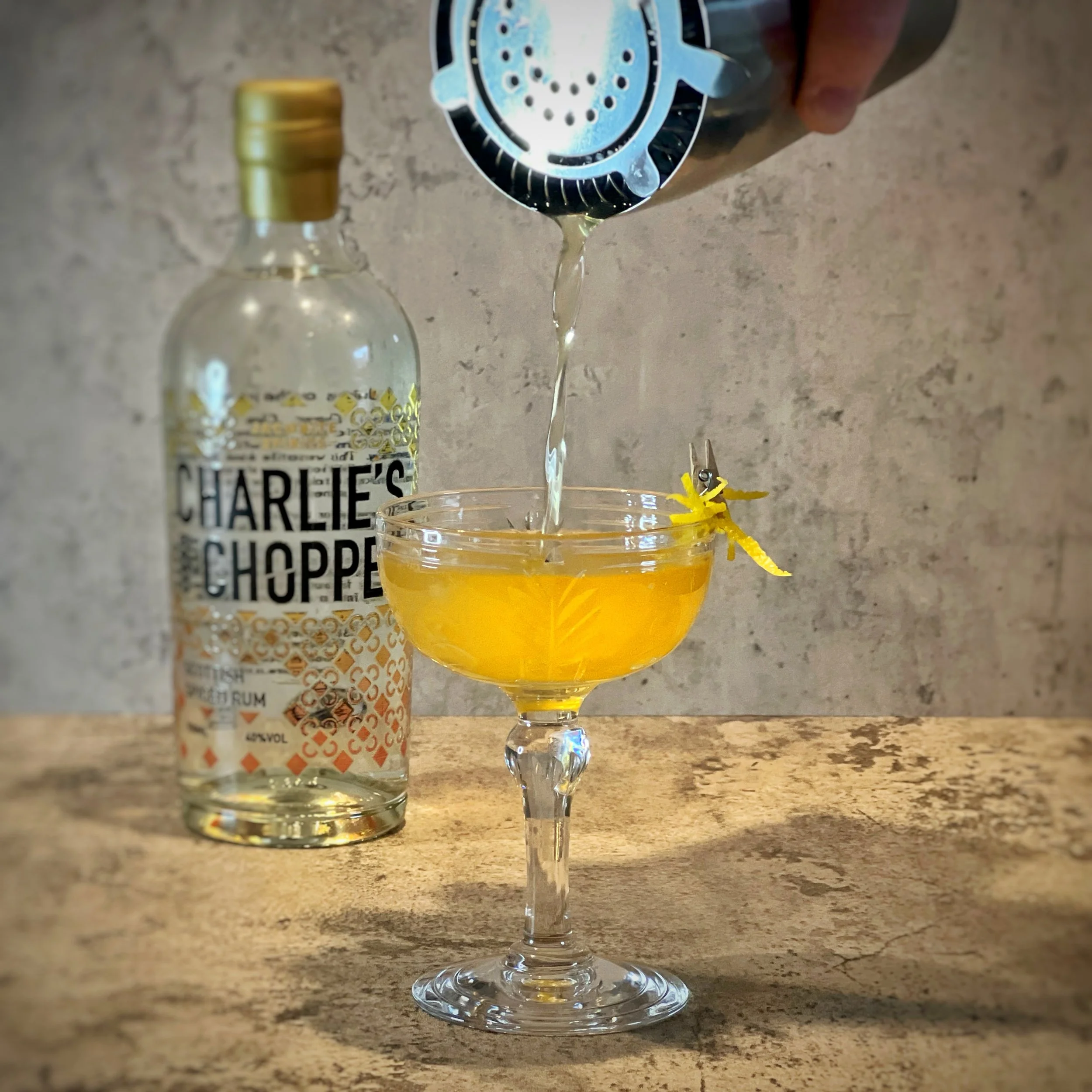 The Best Spiced Rum and Mixer Charlie's Chopper is made for the mix