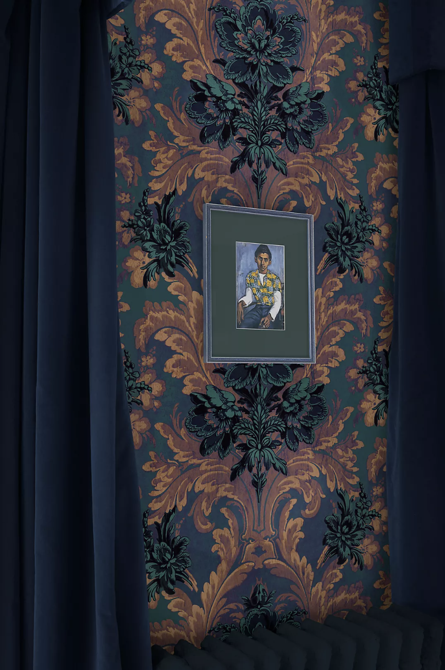 House of Hackney Amaranth Ink Wallpaper