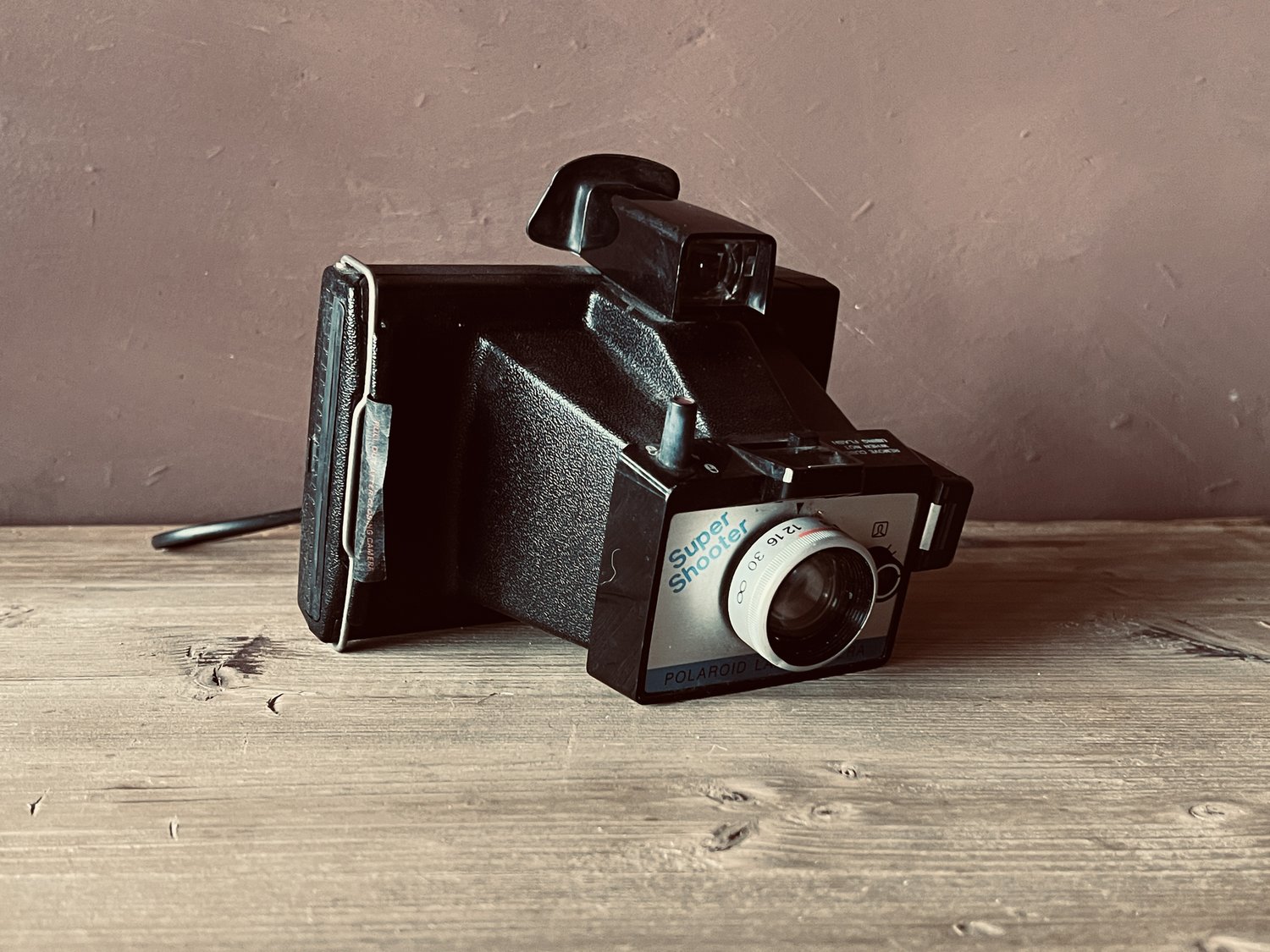 longitud Portero Diagnosticar Vintage Polaroid Land Camera "Super Shooter" — The Good Bower