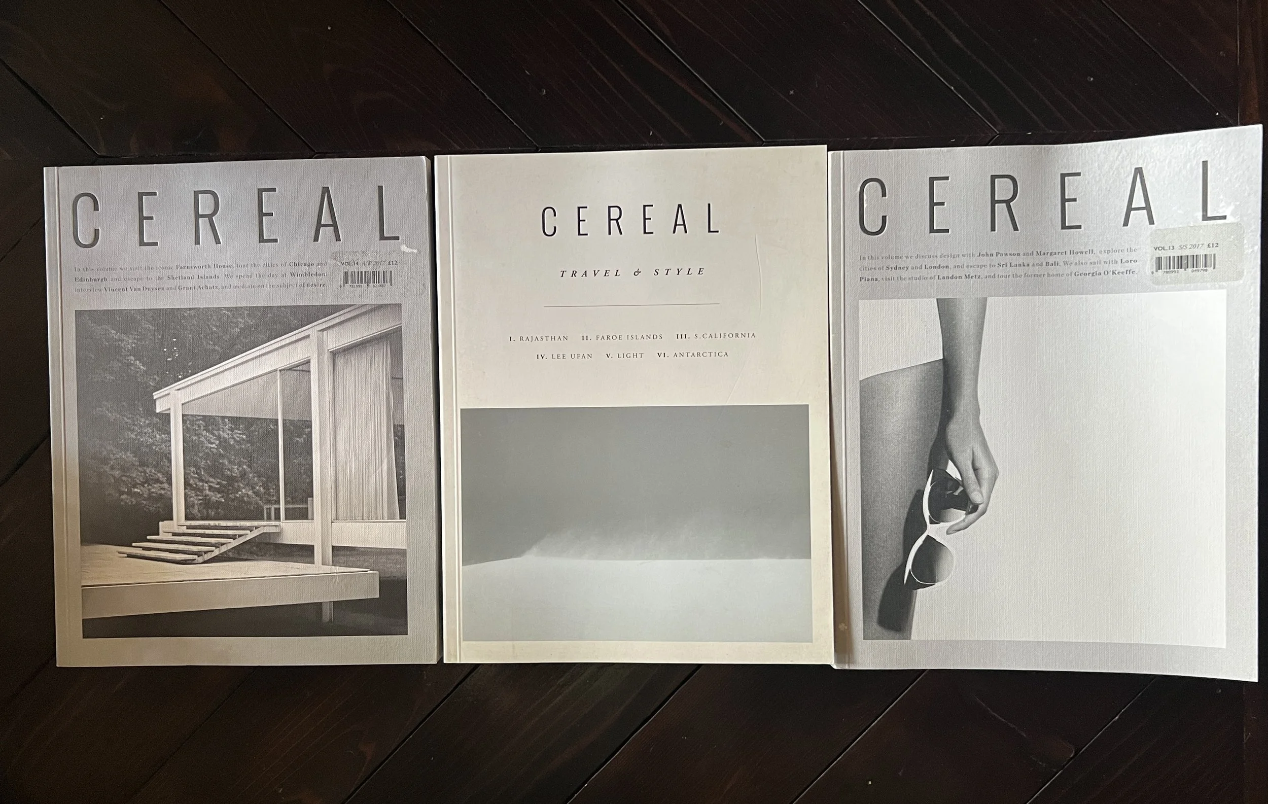 Cereal Magazine (set of 3) — The Good Bower