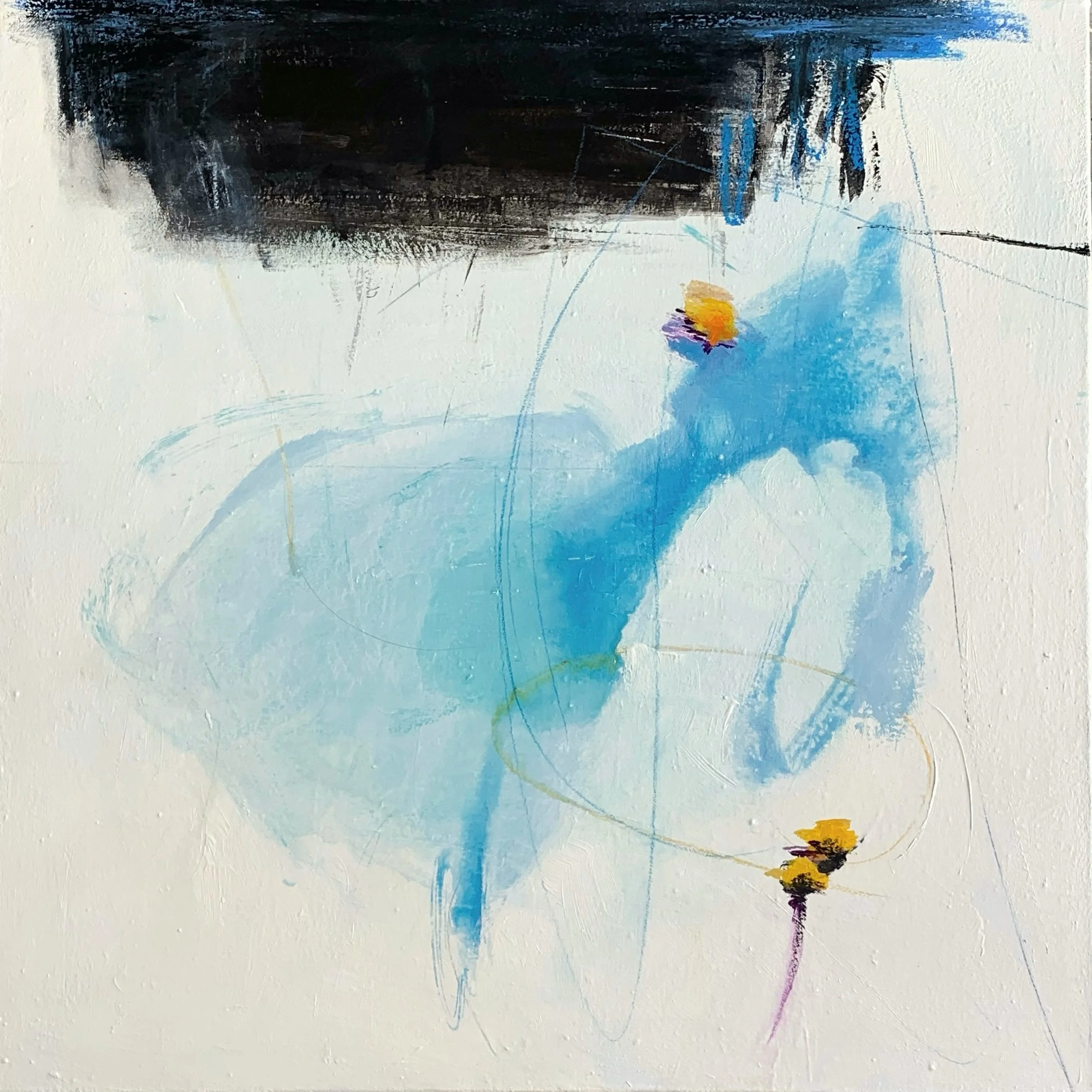 DANCE ME A RIVER | 30x30 inches