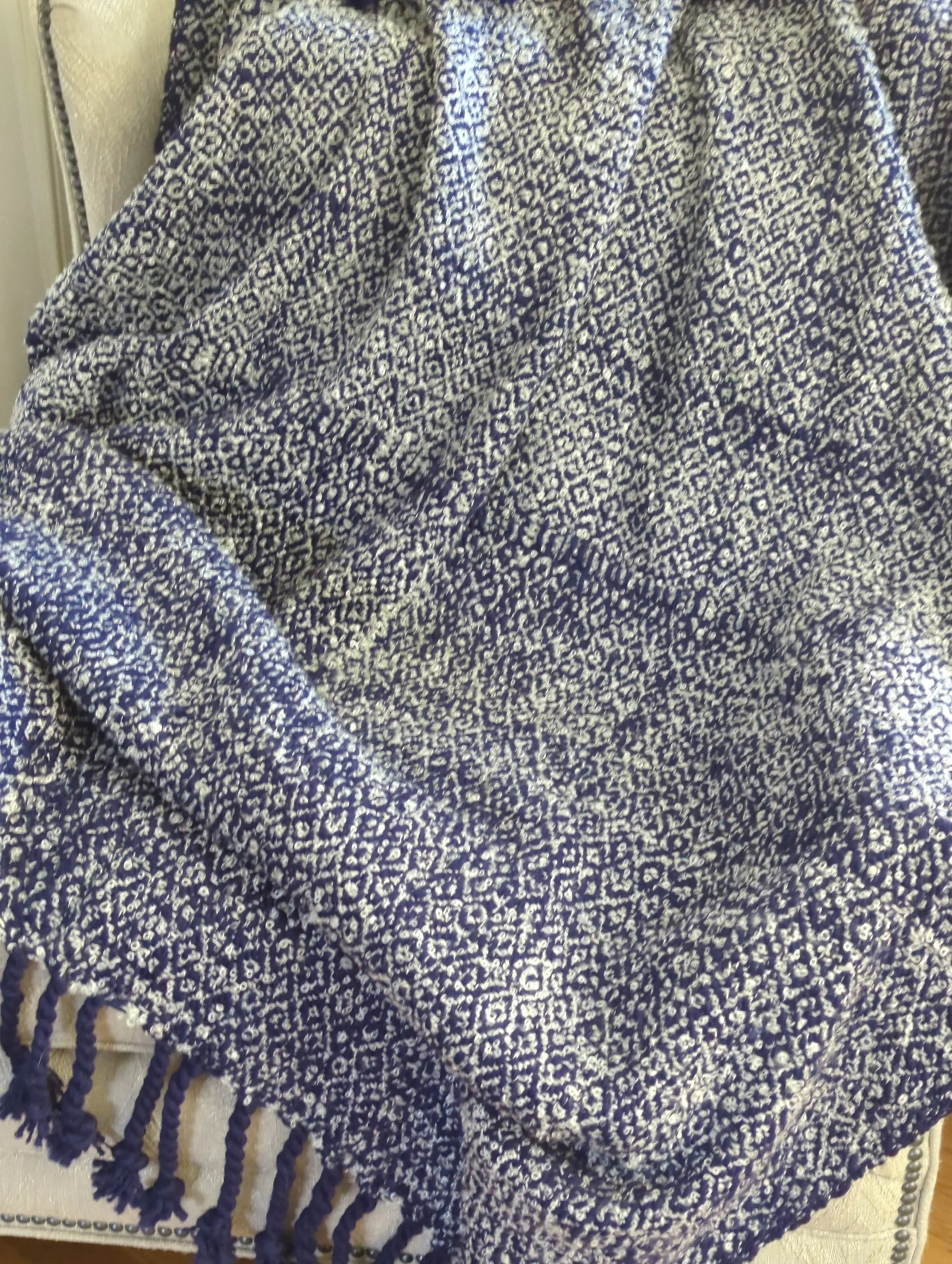 Blanket for couch or end of bed
