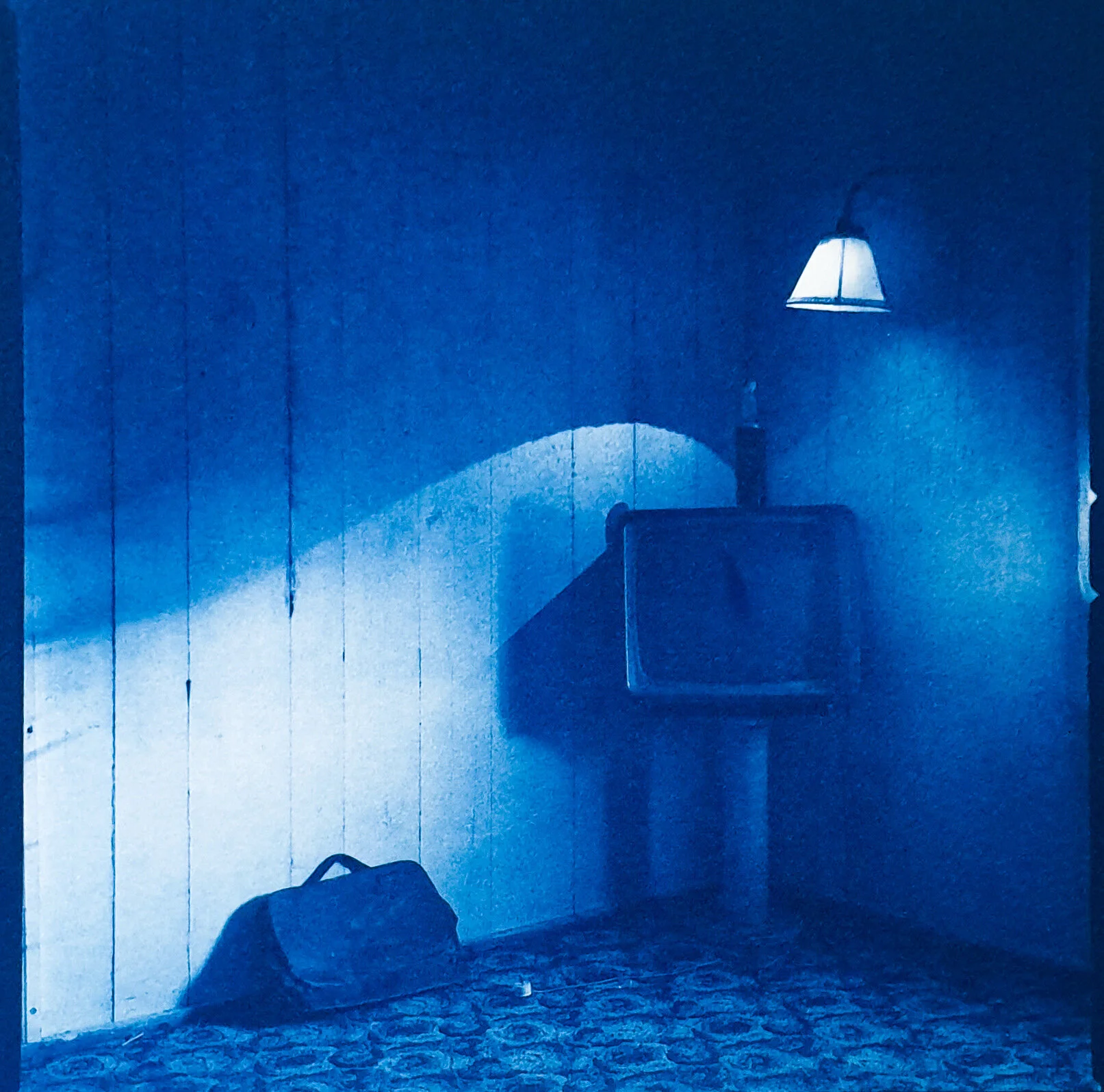 Print from digital negative produced from 6x6 medium format film.