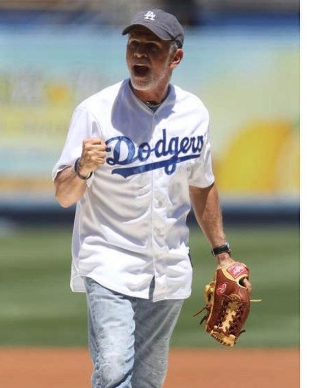 DODGERS ARE WORLD CHAMPS!!!!!! Waiting for 32 years since the year I was married. Been a fan since 1961 and the Koufax Days! 
August 19, 2014. Threw out the first pitch at Dodger Stadium in my Koufax Jersey. Threw a 40 MPH STRIKE! My catcher AJ Ellis