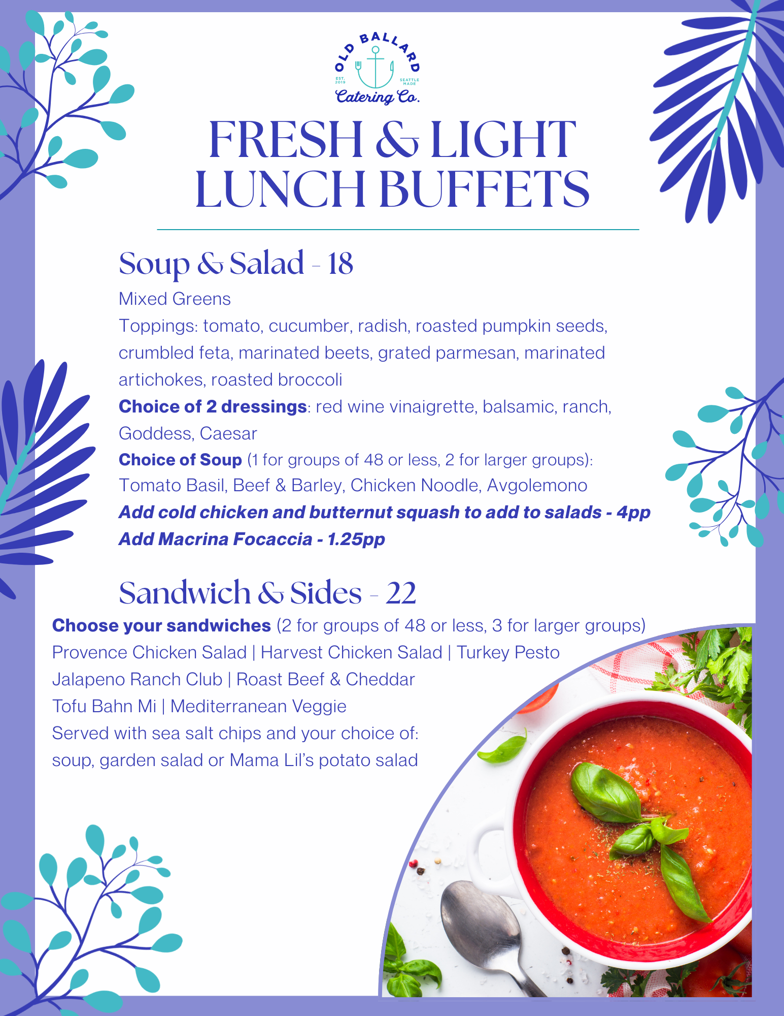 Fresh &amp; Light Lunch 2