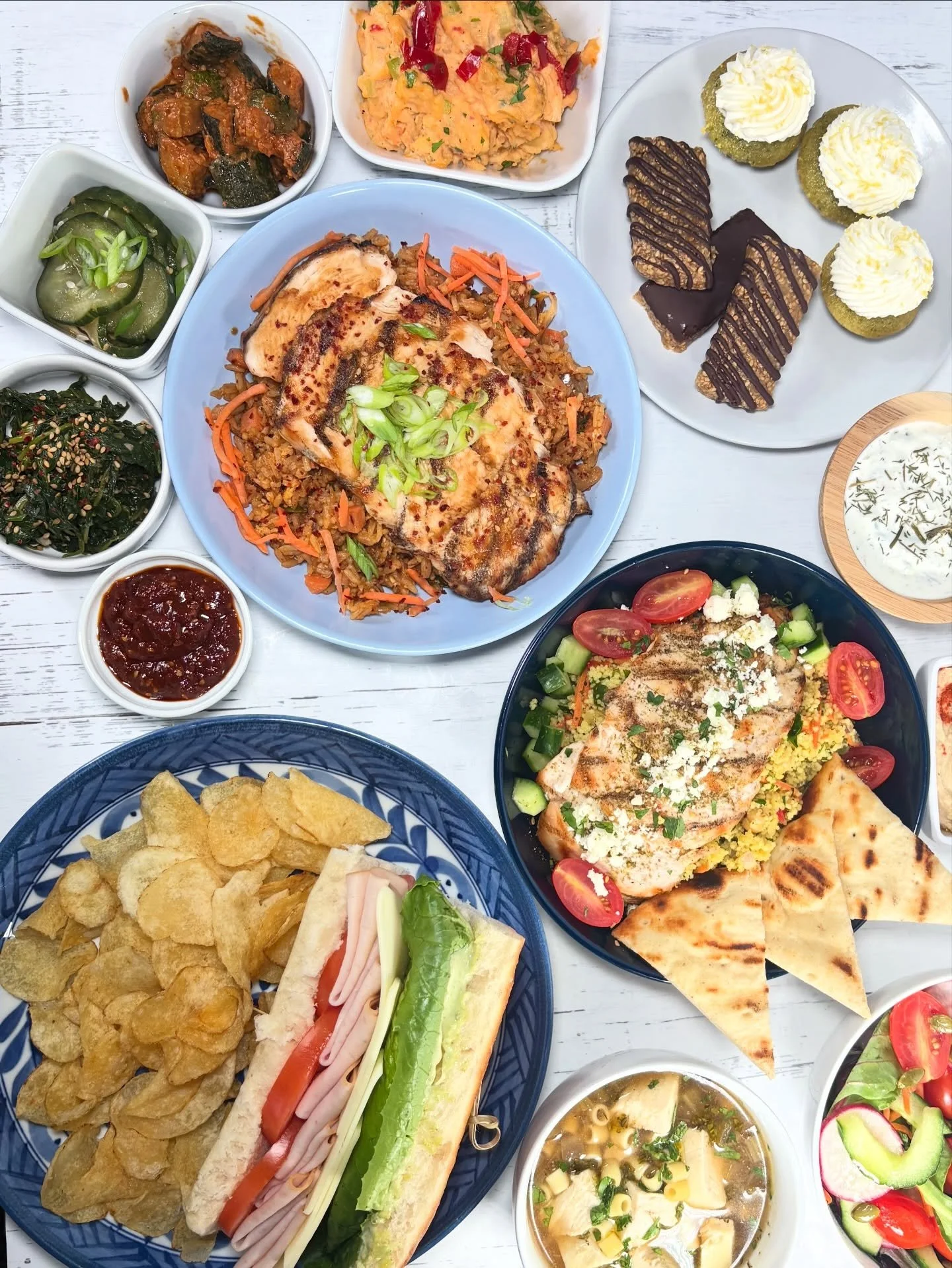 Fresh, light, and designed to make your workday easier 🥗✨

Our Fresh &amp; Light Lunch Menu is here with build-your-own bowls, nourishing grains, vibrant salads, soups, sandwiches, and globally inspired favorites your team will actually look forward