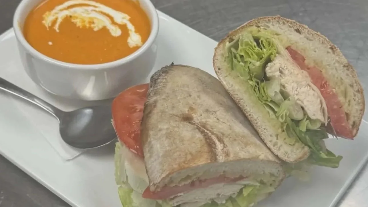 Soup And Italian Panuozzo